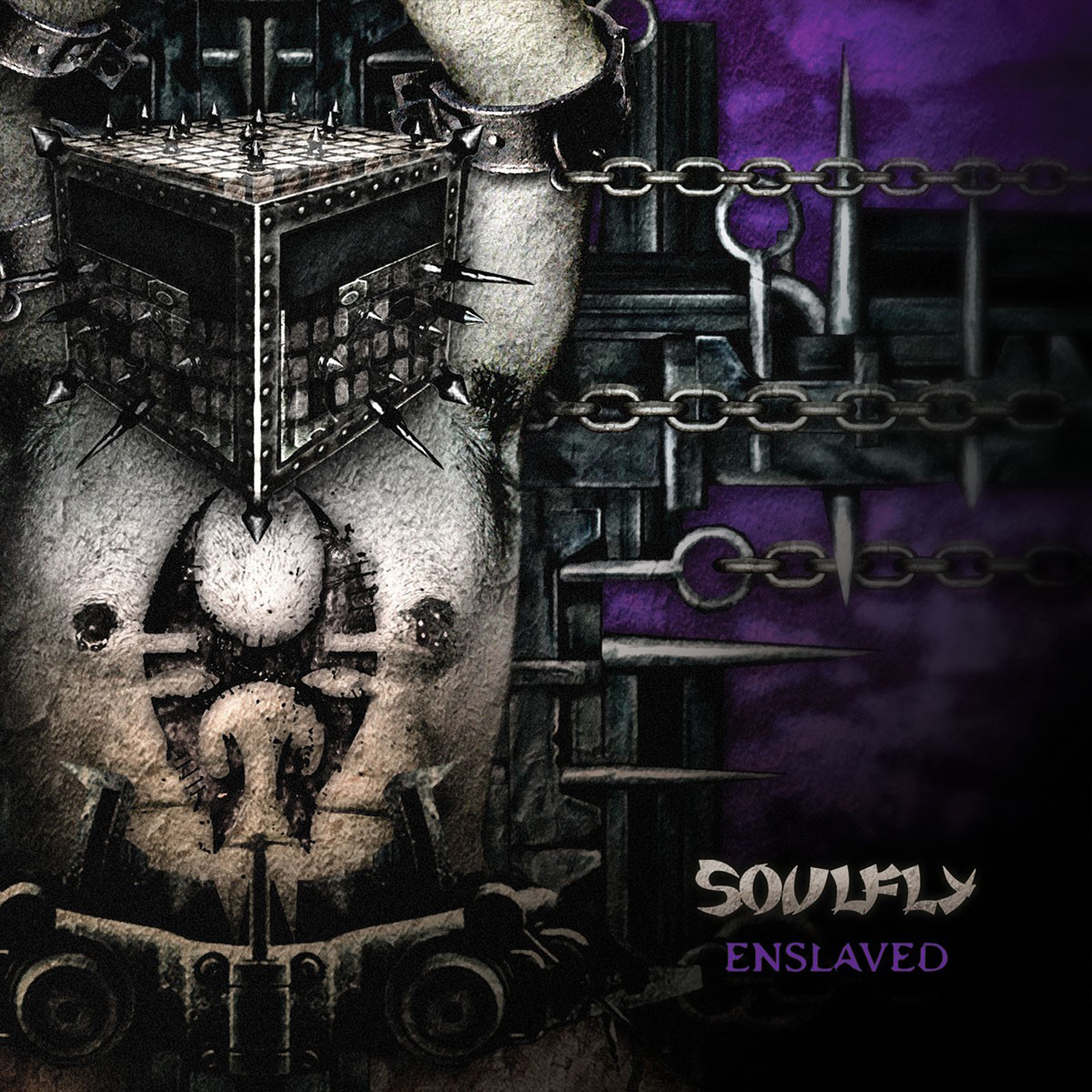 1953x1953 SOULFLY - Enslaved - 2012 - Front Cover Art.