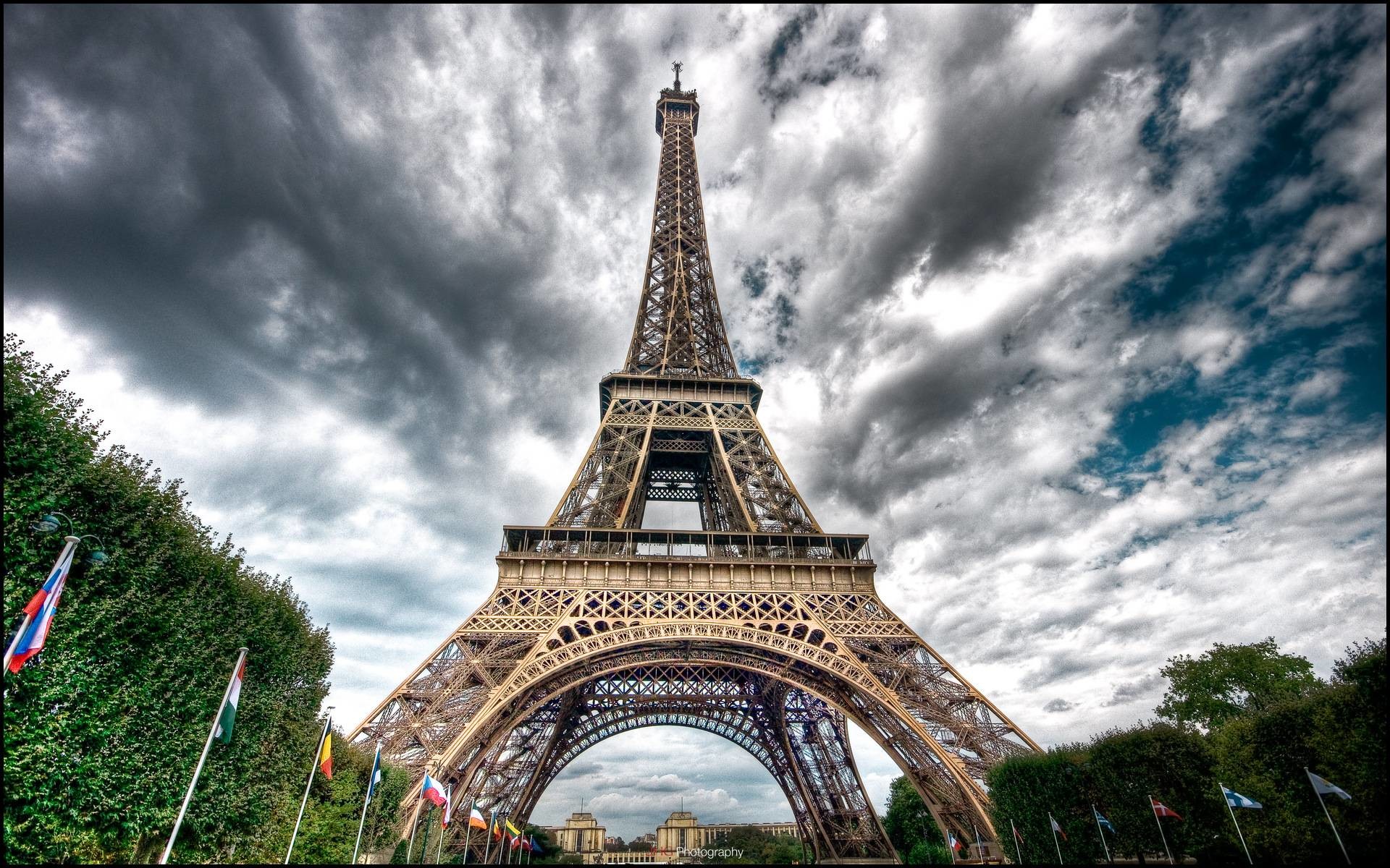 1920x1200 Eiffel Tower Paris Full HD Background Wallpapers