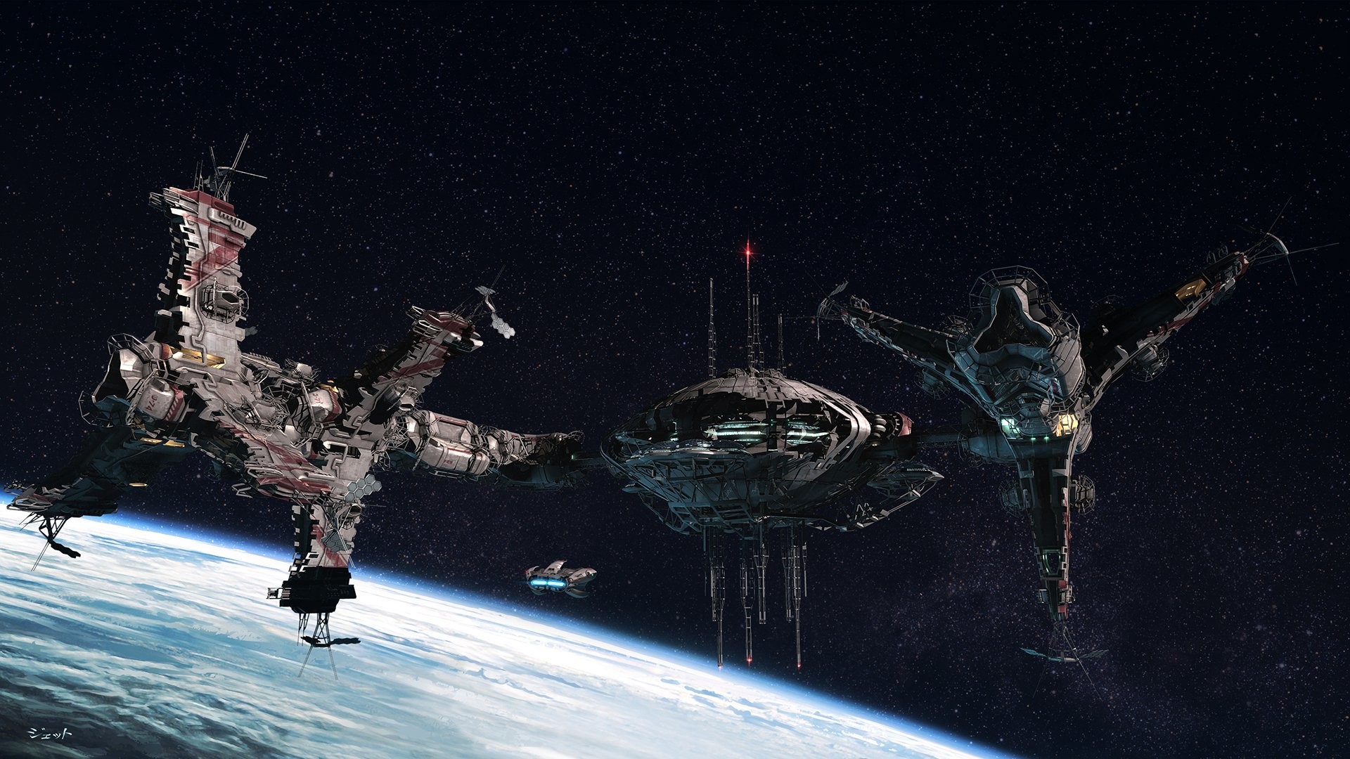 1920x1080 Battlestar Galactica Space Spaceship Â· HD Wallpaper | Background ID:198970
