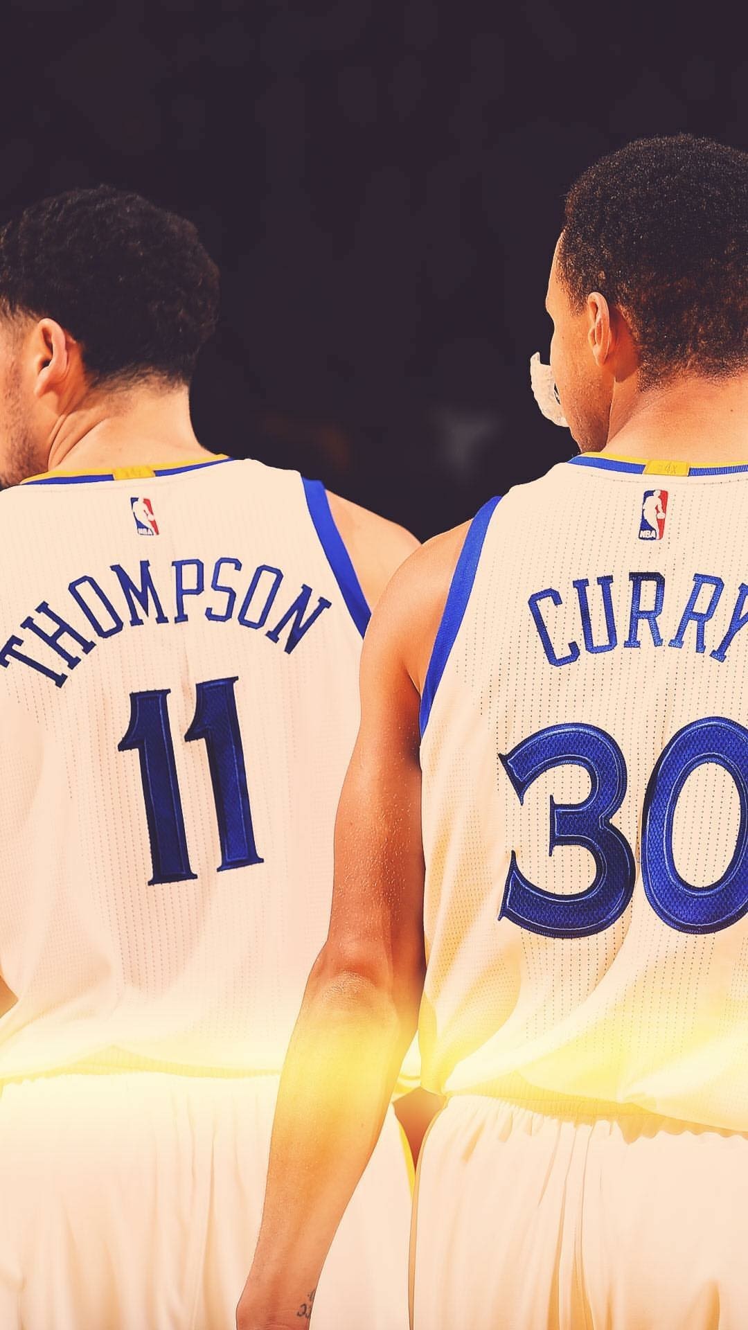 1080x1920 Stephen Curry and Klay Thompson wallpaper