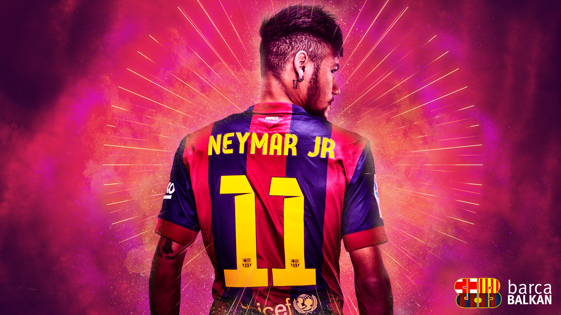 1920x1080 Neymar Full HD Wallpaper 