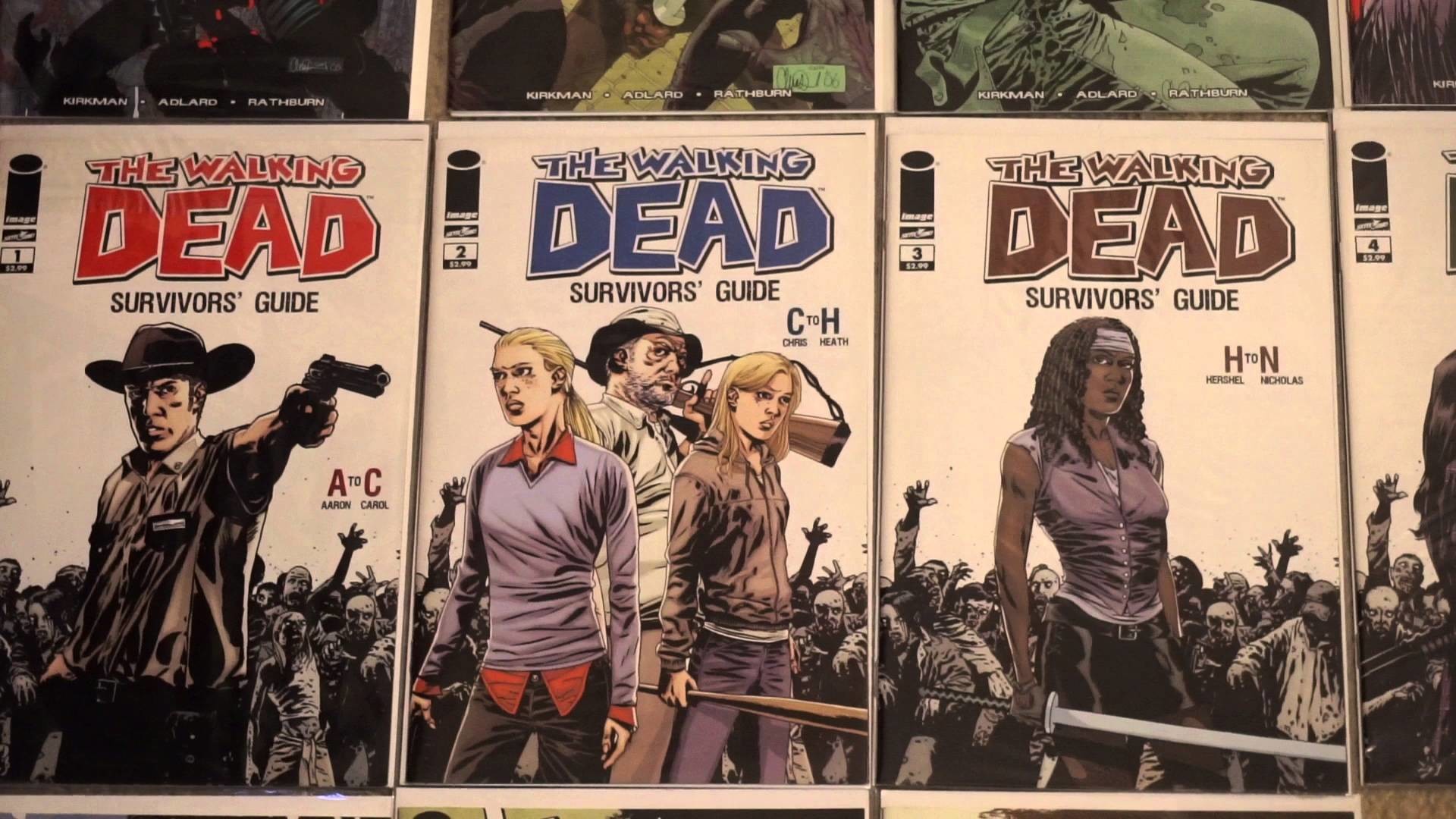 1920x1080 The Walking Dead Comic Book Collection - 2016 (Part 3)