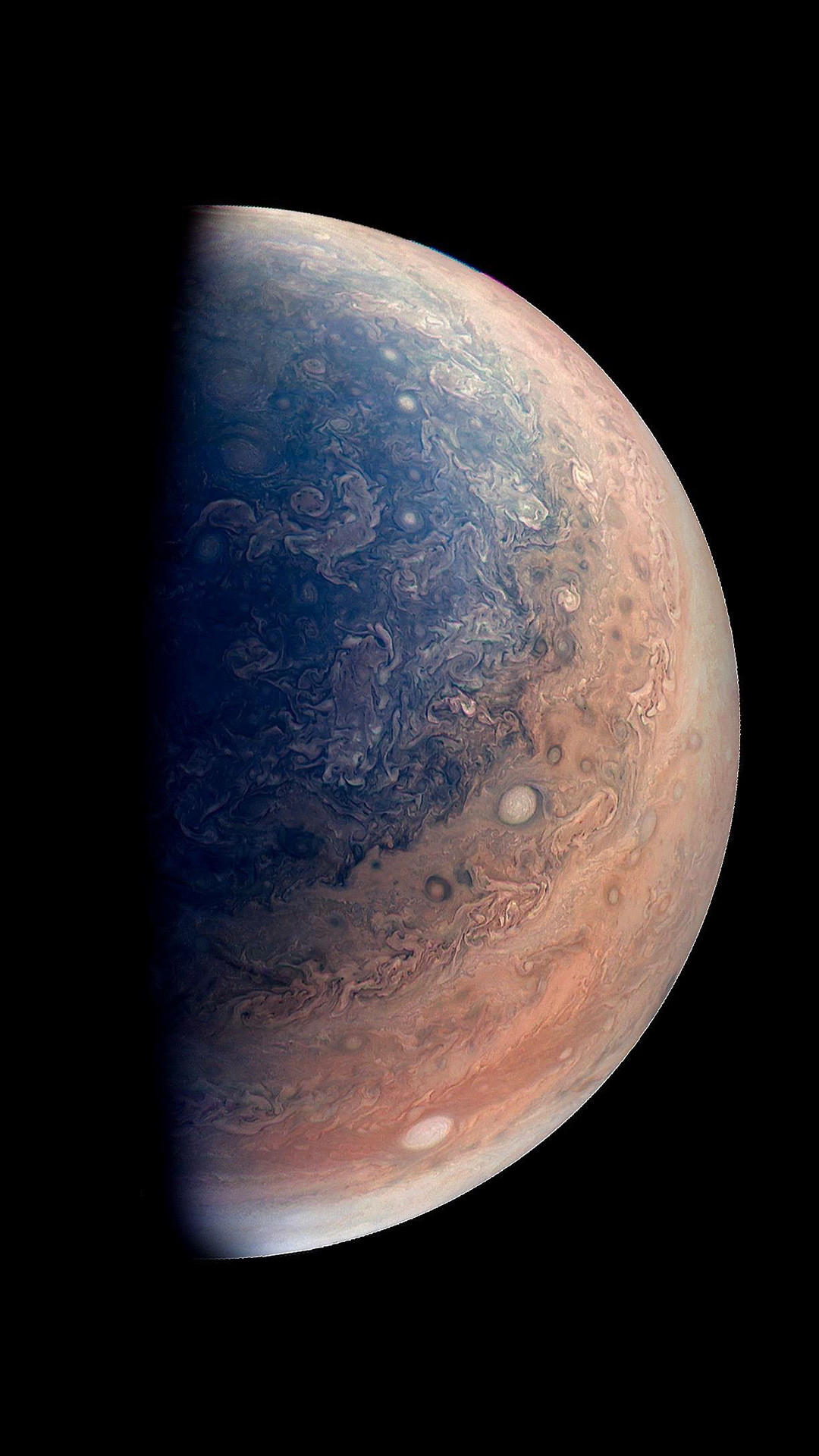 1080x1920 Jupiter Planet As Seen By NASA's Juno Spacecraft iPhone 6+ HD Wallpaper