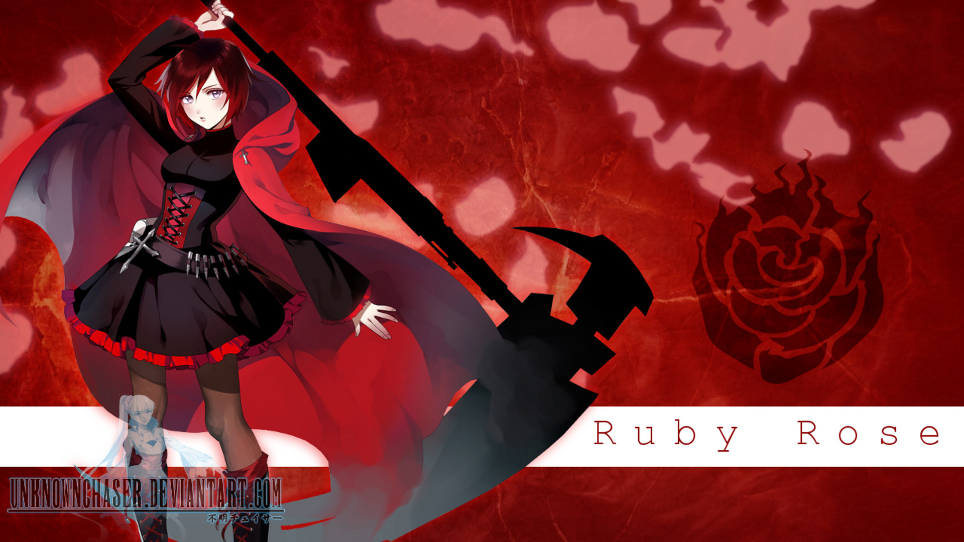 1920x1080 RWBY - Ruby Wallpaper by UnknownChaser RWBY - Ruby Wallpaper by  UnknownChaser