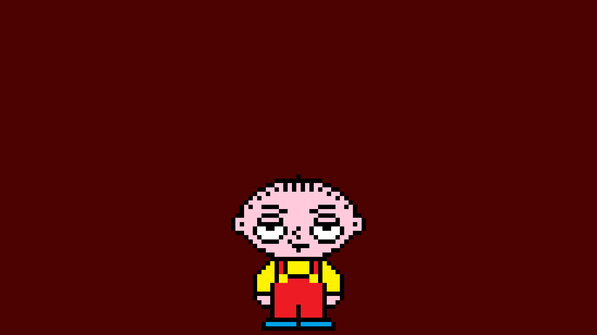 1920x1080 Stewie Griffin, Pixel art, Pixels, The family guy Wallpapers HD / Desktop  and Mobile Backgrounds