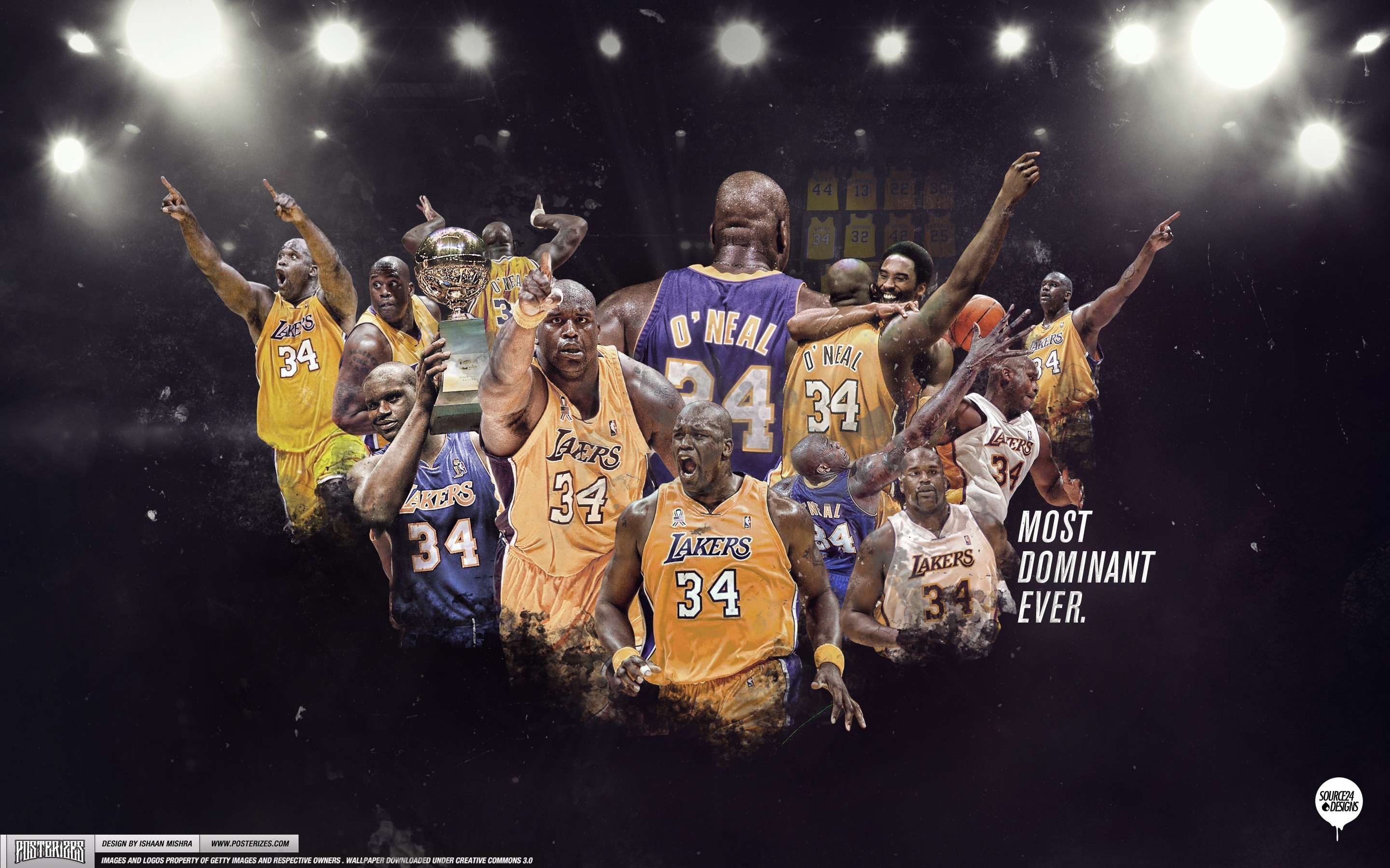 2880x1800 Shaquille O'neal Lakers Wallpaper - Live Wallpaper HD