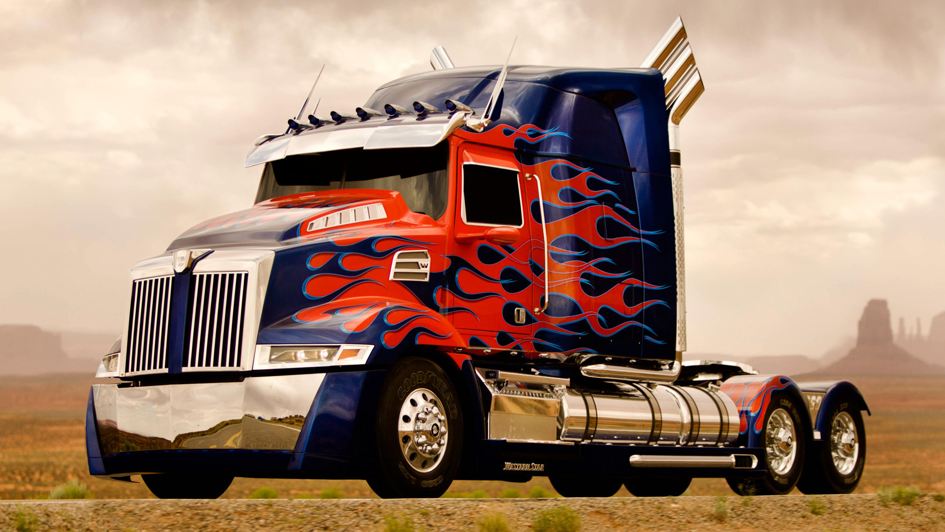1920x1080 optimus prime truck transformers age of extinction 4 2014