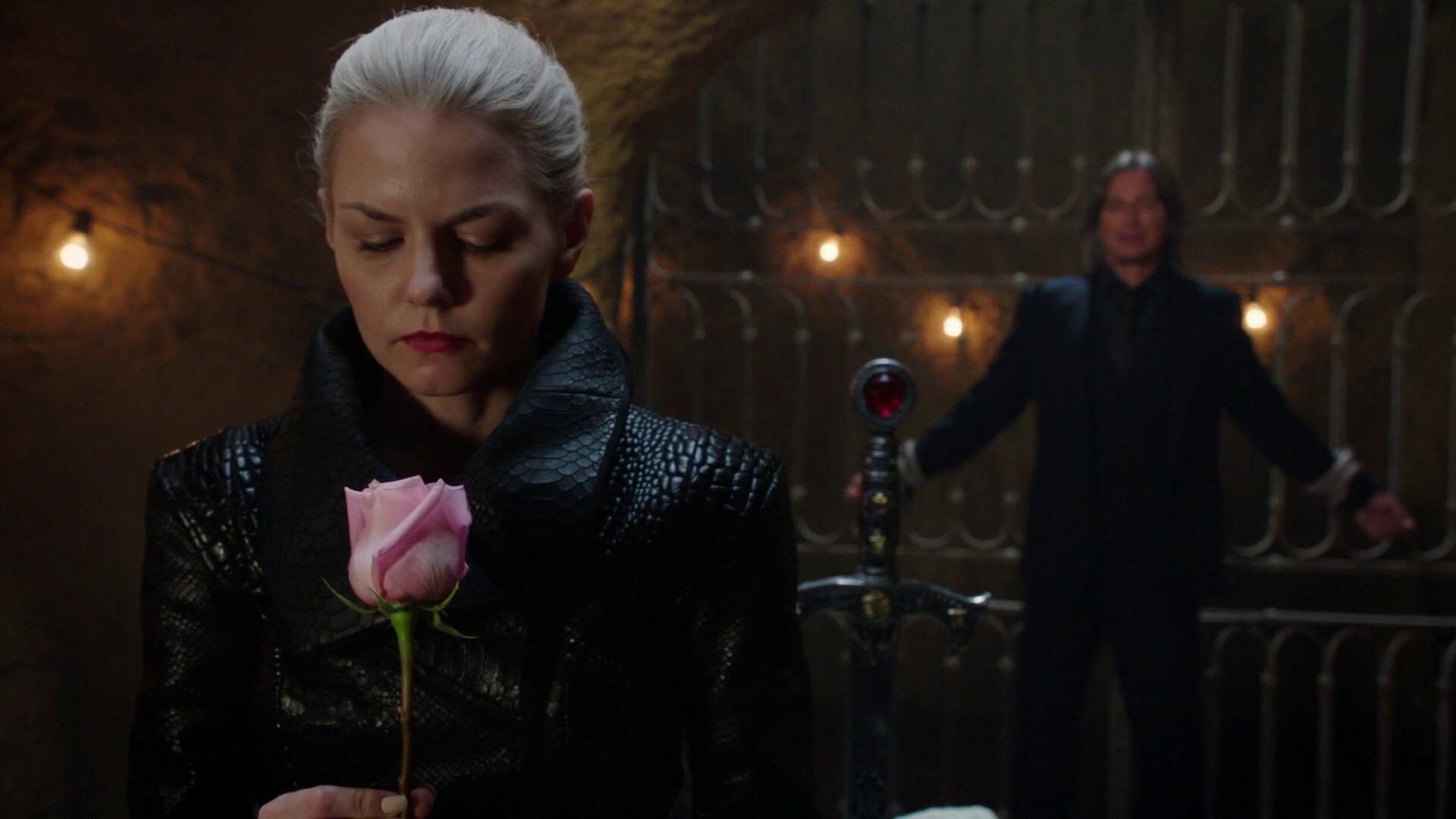 1920x1080 Once Upon a Time 5x04 The Broken Kingdom - Dark One Emma with  Rumplestiltskin