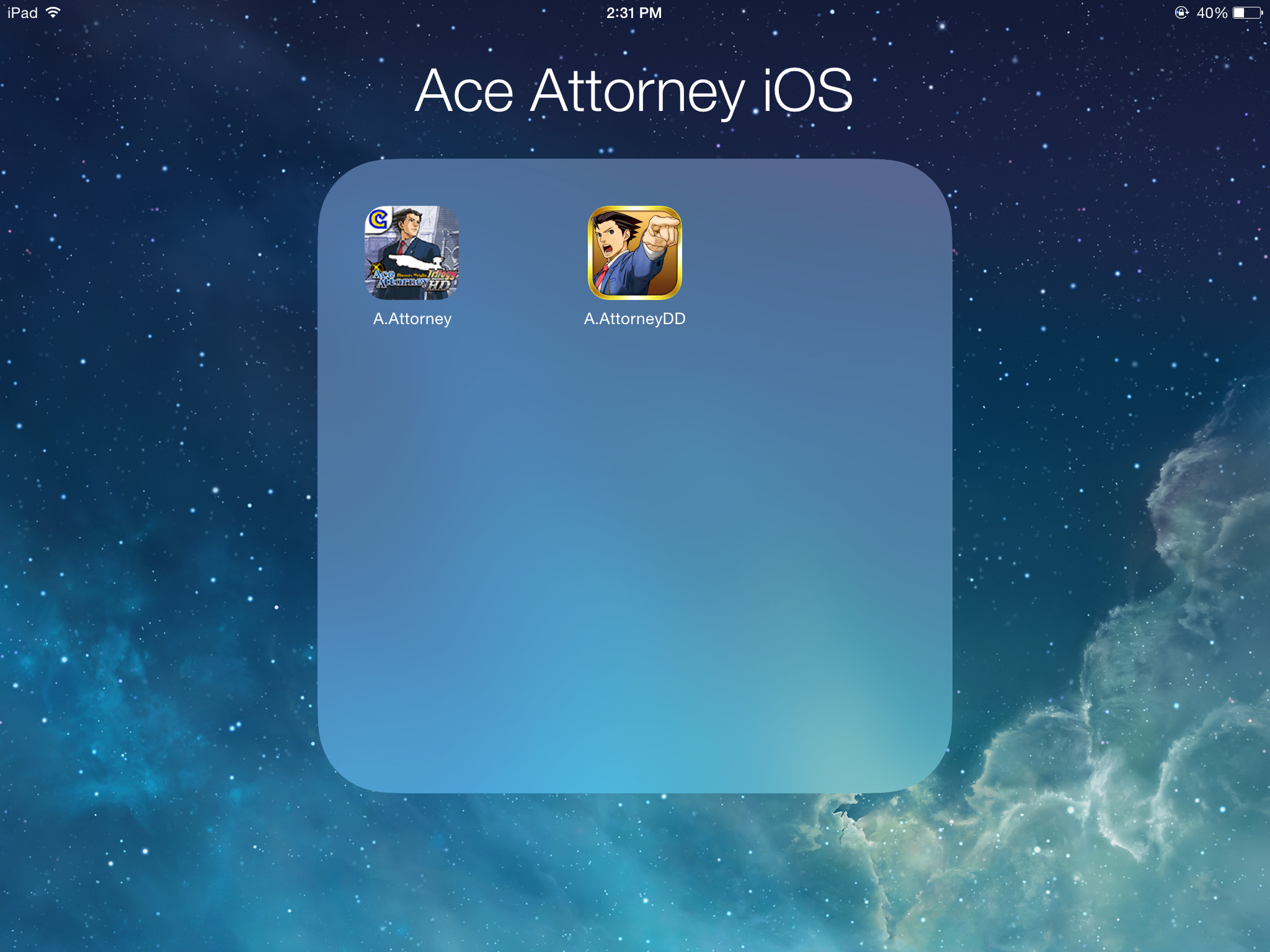 2048x1536 Ace Attonery Triogy and Duel Destinies (iOS)