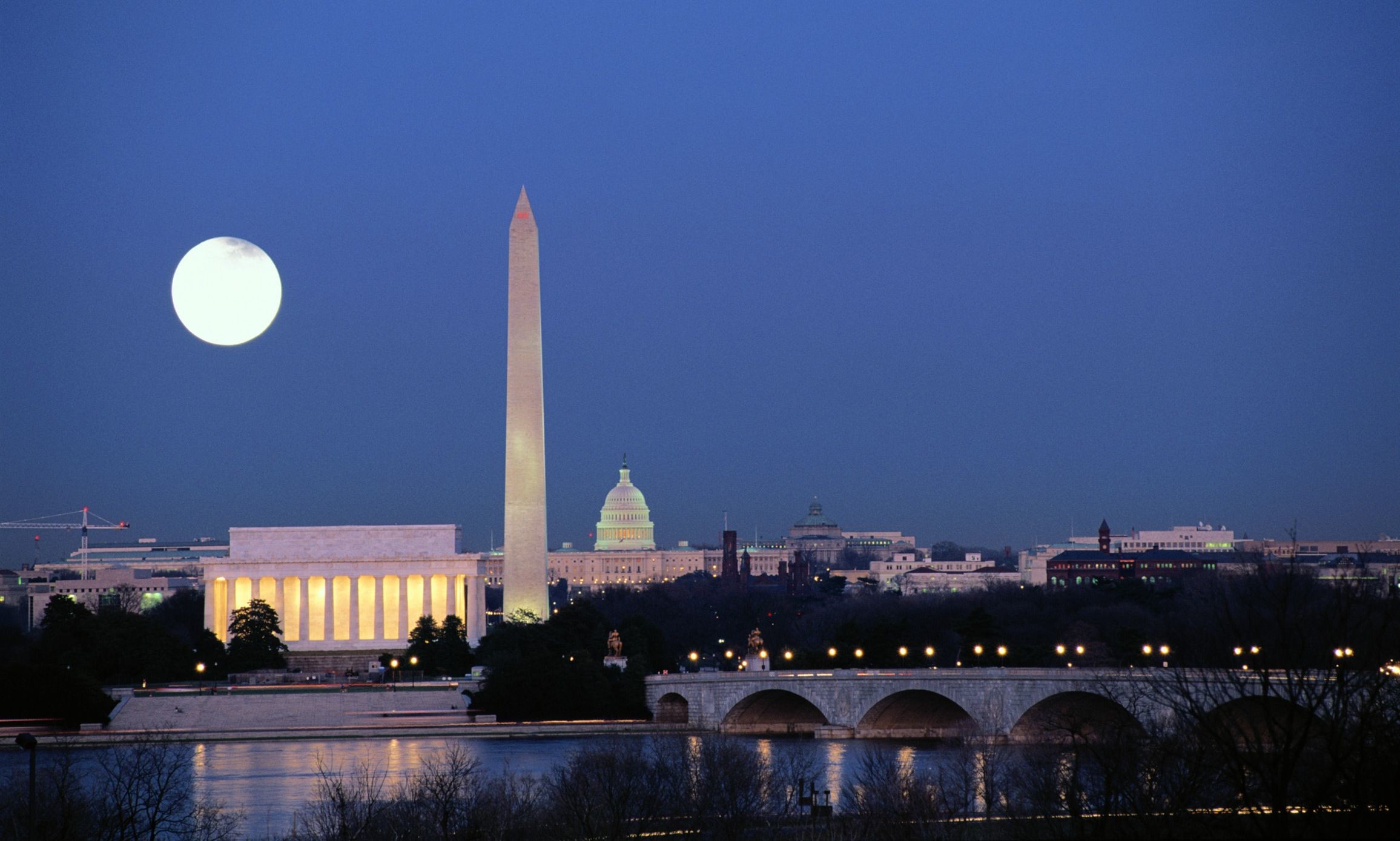 2312x1389 20 Washington DC Monuments at Night