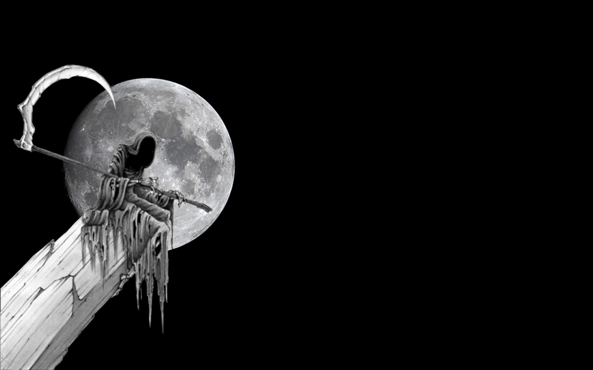 1920x1200 Dark Grim Reaper Horror Skeletons Skull Creepy E Wallpaper At Dark  Wallpapers