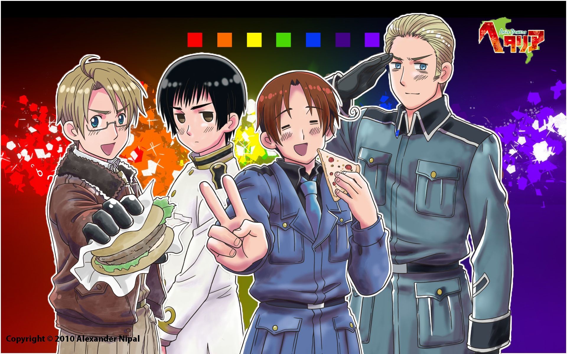 1920x1200 HD Wallpaper and background photos of Hetalia Wallpaper for fans of  blazeandarose images.