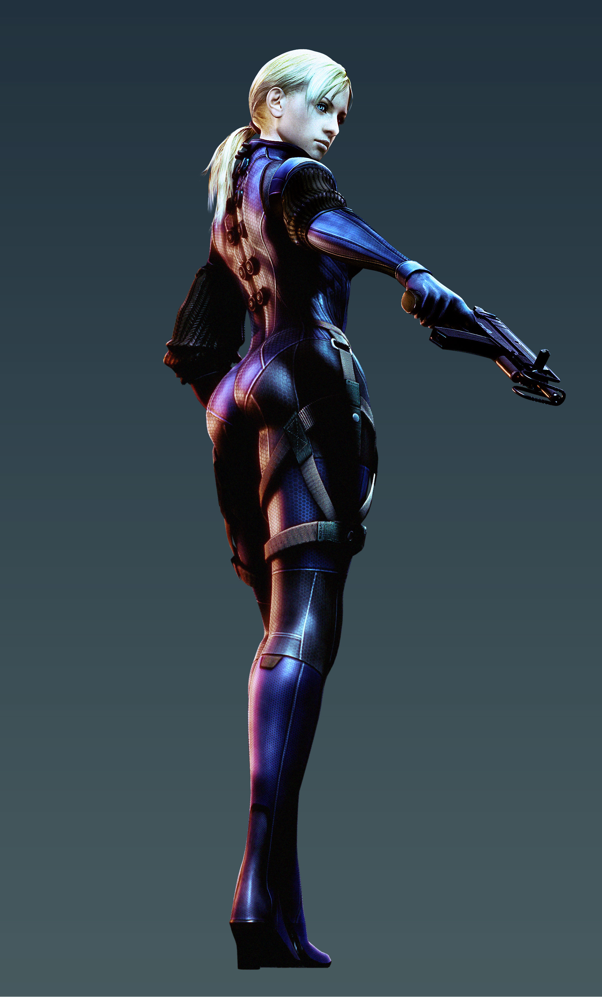 2004x3320 Jill Valentine, Resident Evil 5. I always did like that outfit!