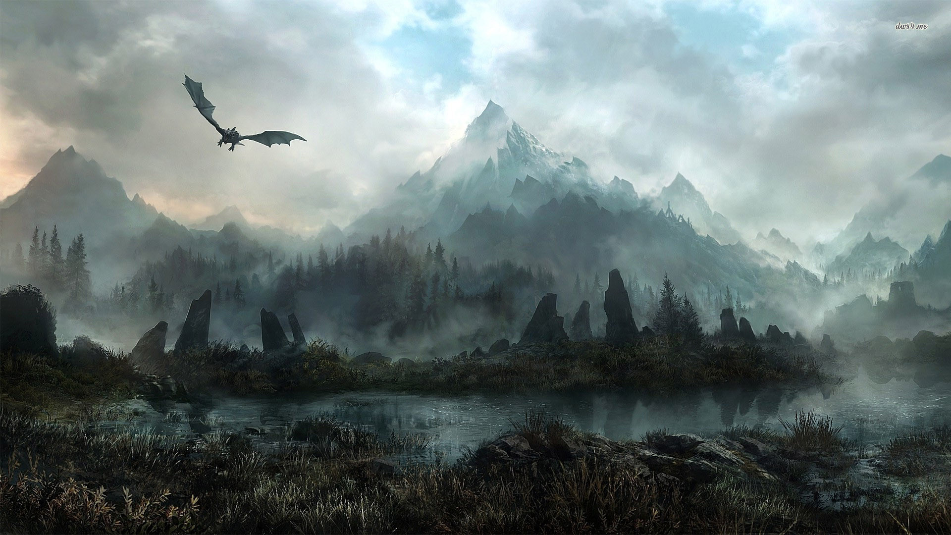 1920x1080  Skyrim Wallpapers, Skyrim Computer Wallpapers, D-Screens  Backgrounds Collection