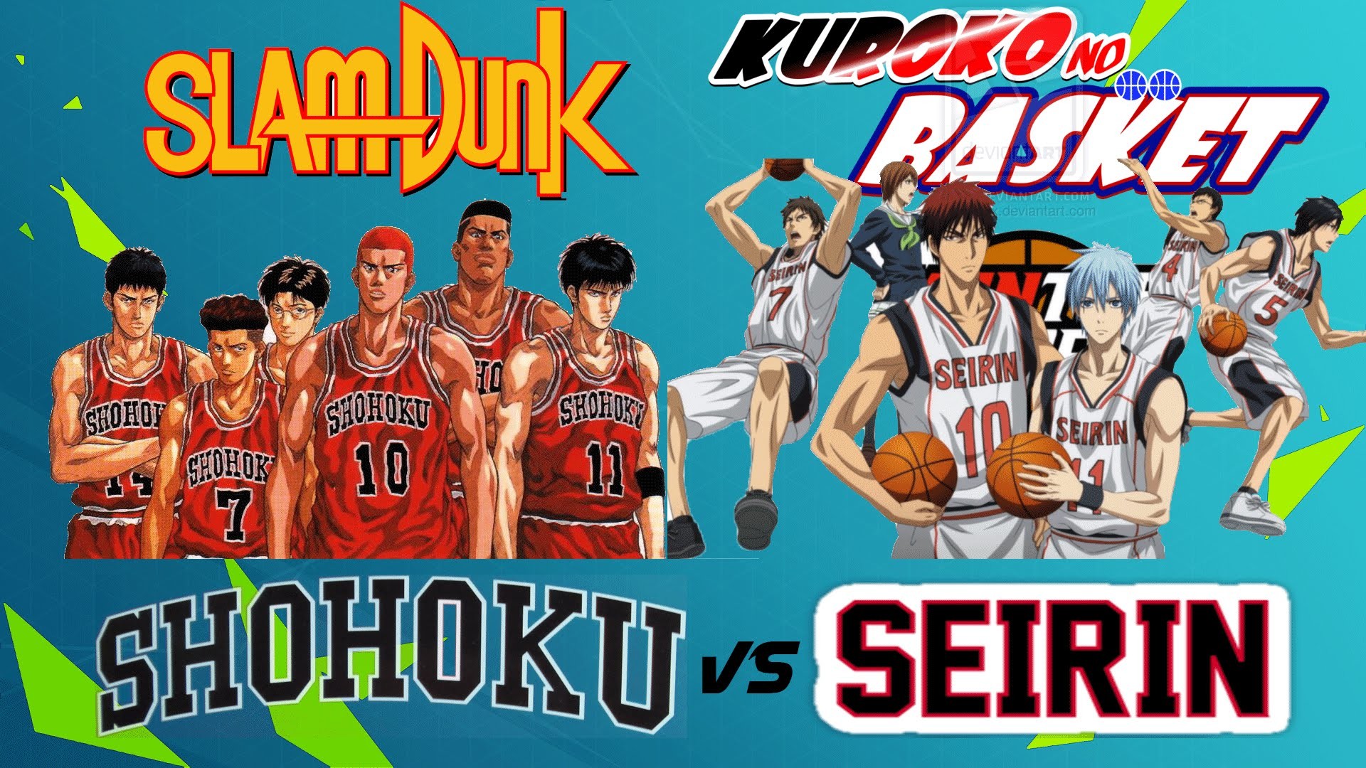 1920x1080 SHOHOKU vs SEIRIN | 1Âª Parte | Crossover Slam Dunk vs Kuroko no Basket |  NBA 2k14 - YouTube