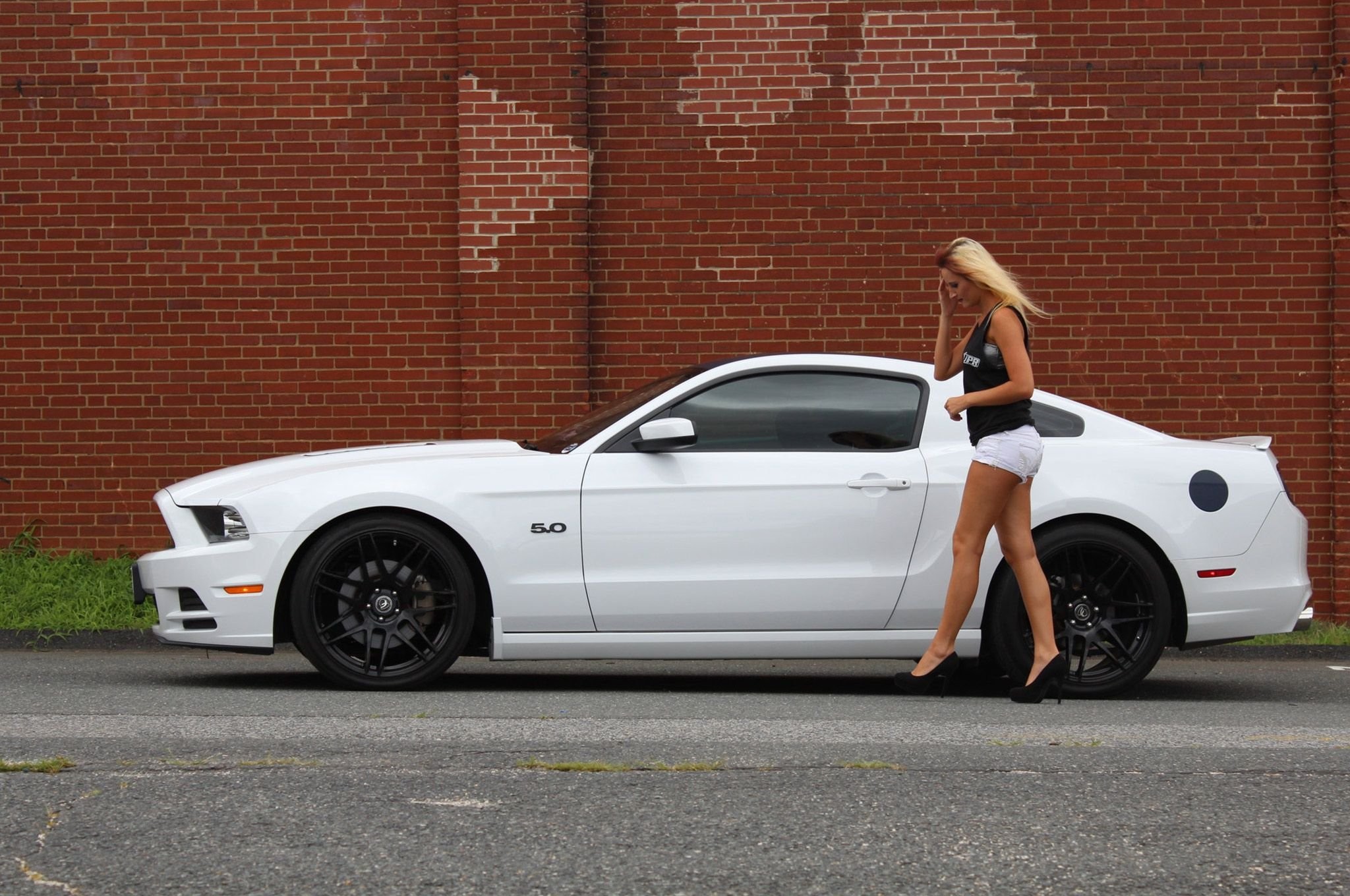2048x1360 2015 Ford Mustang Supercar Superstreet Ashley Arrington Babe Girl Blondie  USA -07 wallpaper |  | 795713 | WallpaperUP