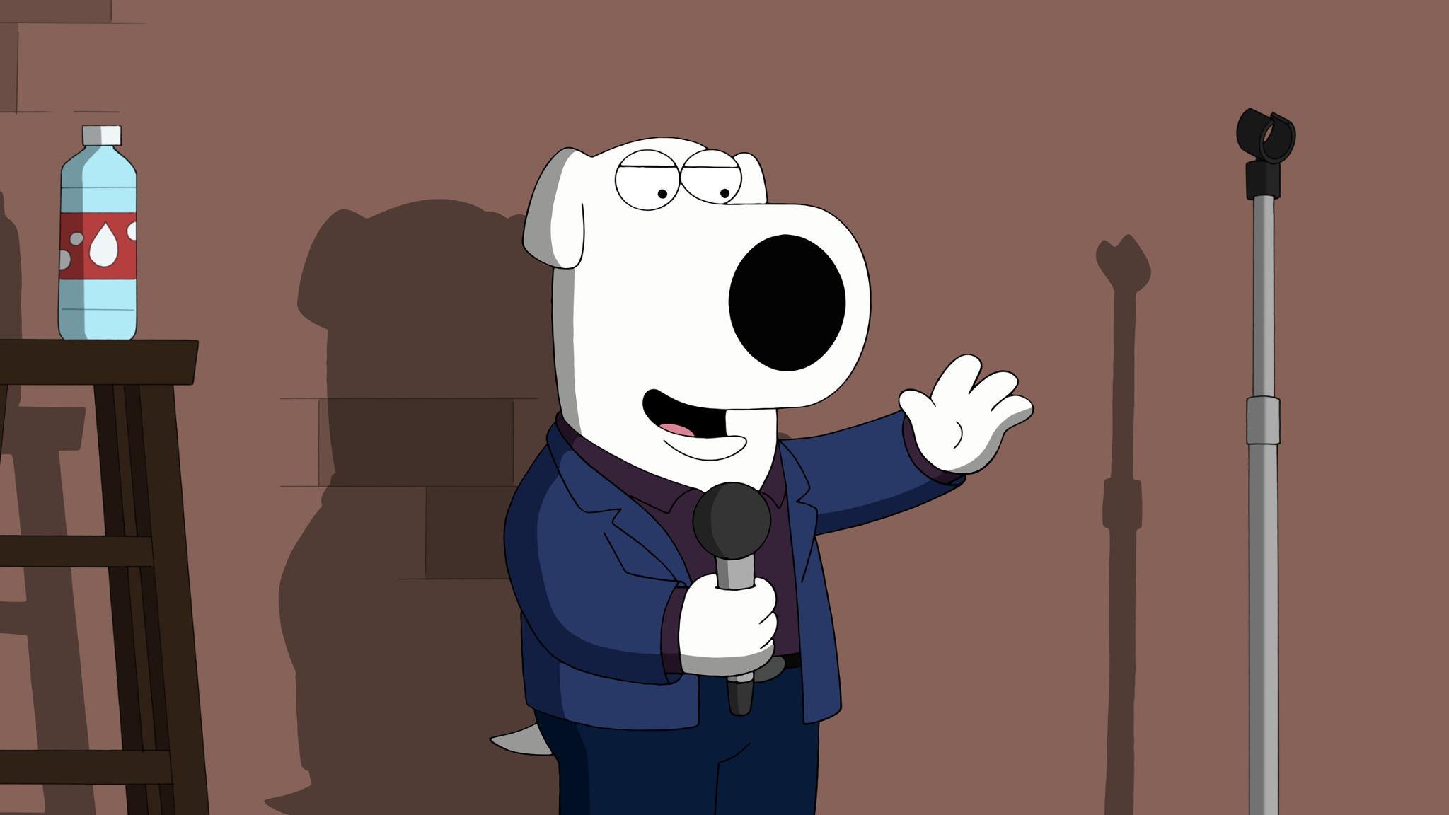 2048x1152 Family Guy on Twitter: "It's Brian Griffin, local stand-up comedian!  #FamilyGuy https://t.co/CUsFlcWCQ3"