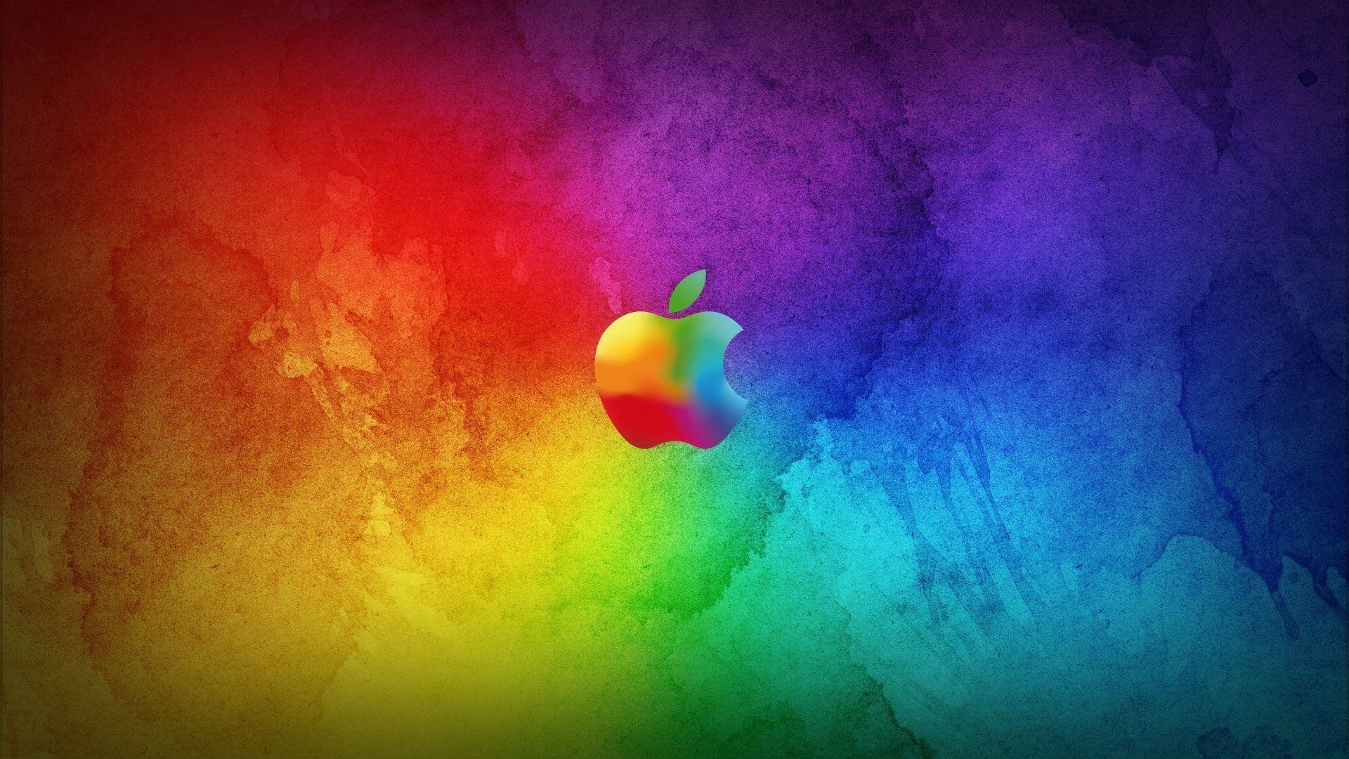 1920x1080 Download Amazing Colorful Apple Logo Wallpaper | Full HD Wallpapers