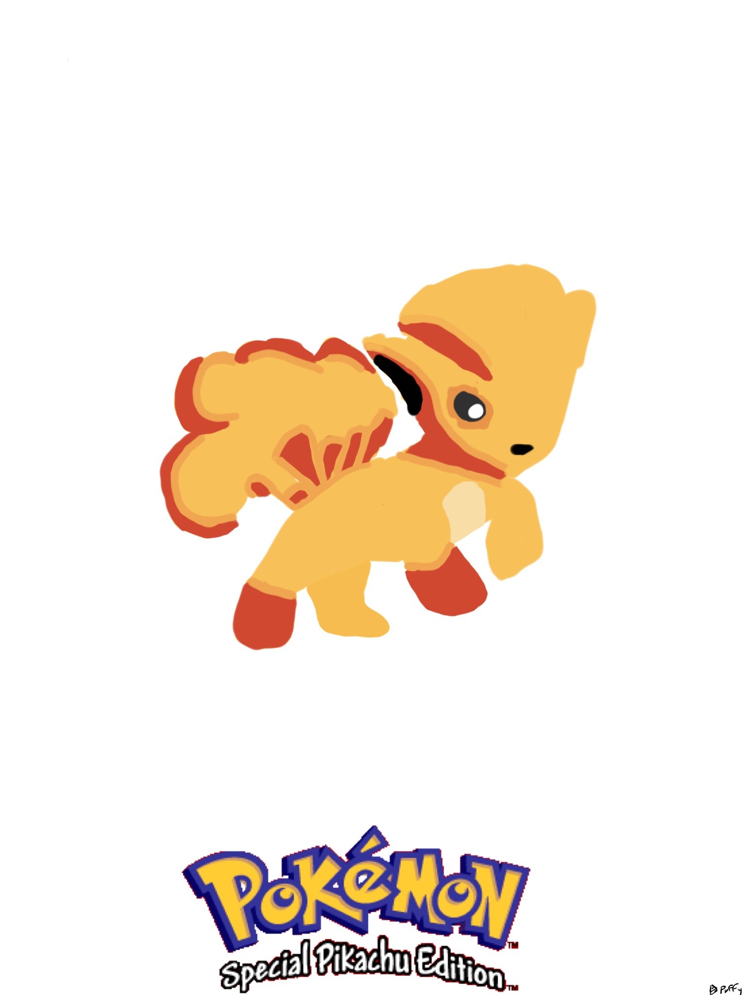 1536x2048 ... Vulpix Pokemon yellow poster / wallpaper by Puffycheeses