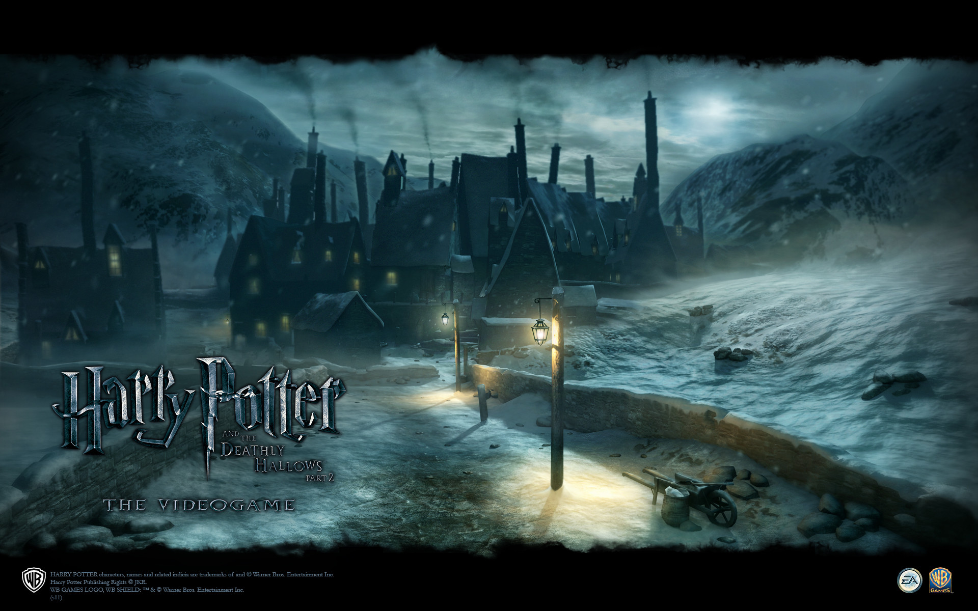 1920x1200 Hogsmeade Wallpaper from Harry Potter and the Deathly Hallows: Part 2 The  Video Game