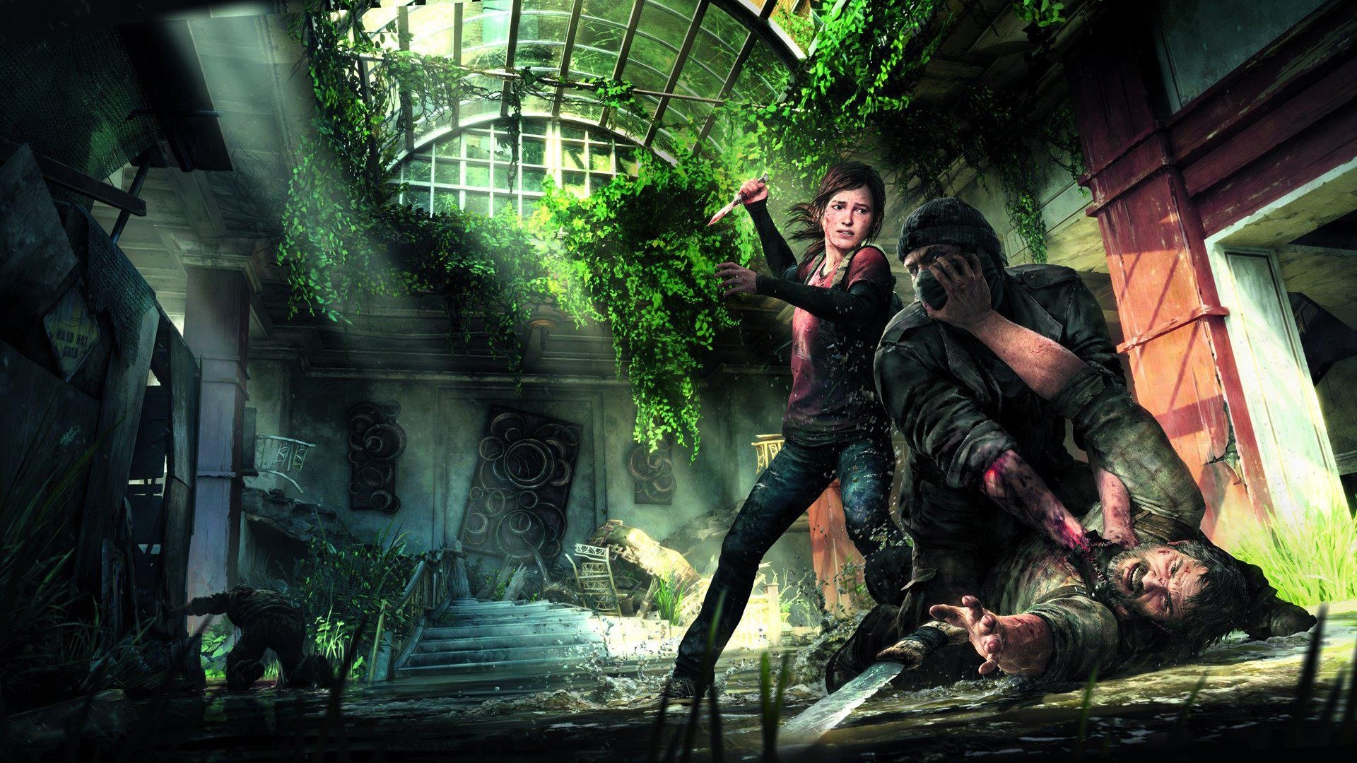 1920x1080 the last of us ps3 game wallpaper. 