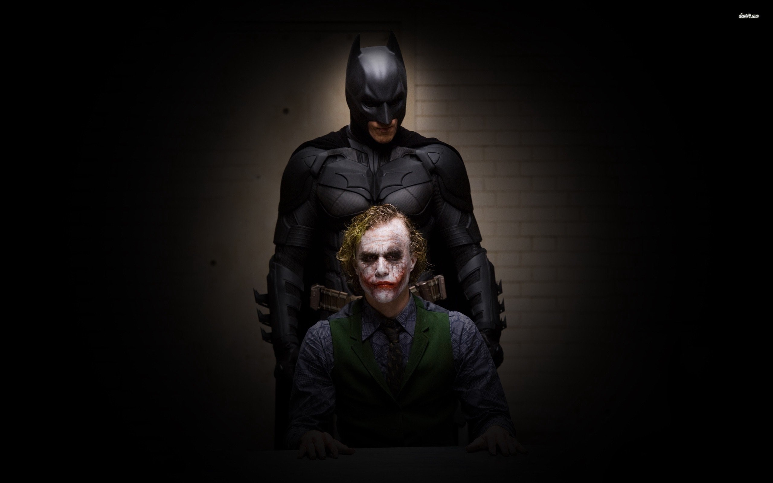 2560x1600 Batman And The Joker - Dark Knight ...
