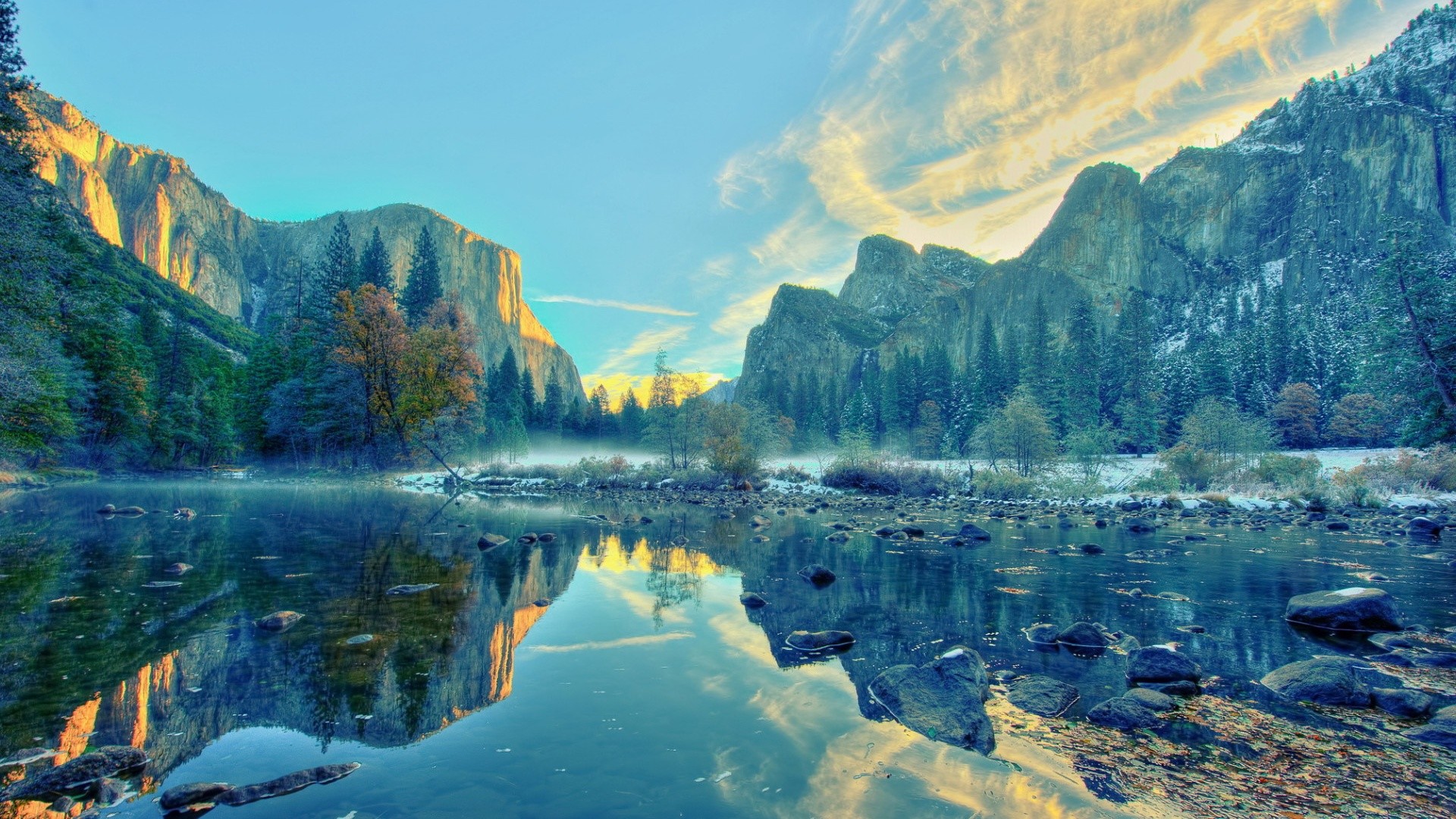 1920x1080  Calming Yosemite National Park