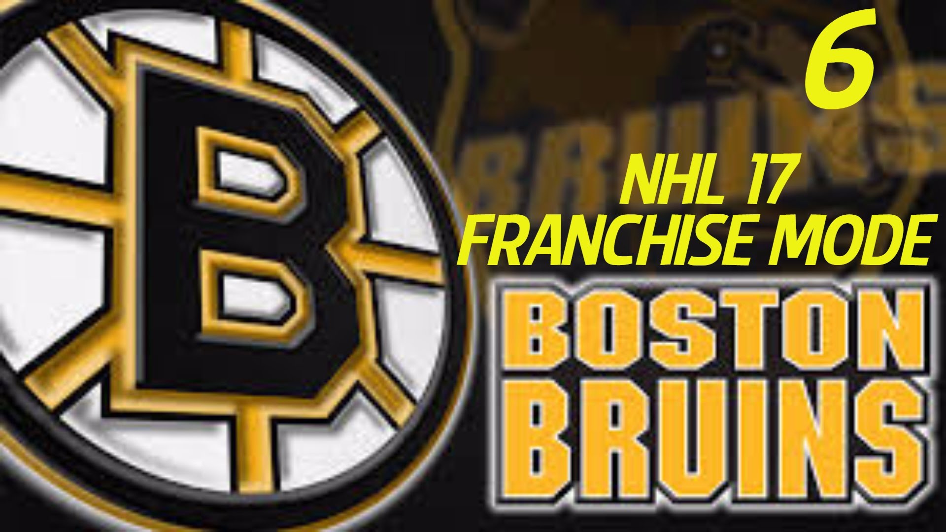 1920x1080 NHL 17 Franchise Mode: Boston Bruins S1 Episode 6 // Crashing (XBone) -  YouTube