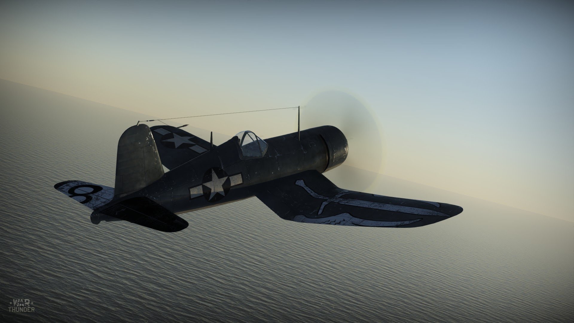 1920x1080 War Thunder F4u-1d Corsair in HB (4 Kills)
