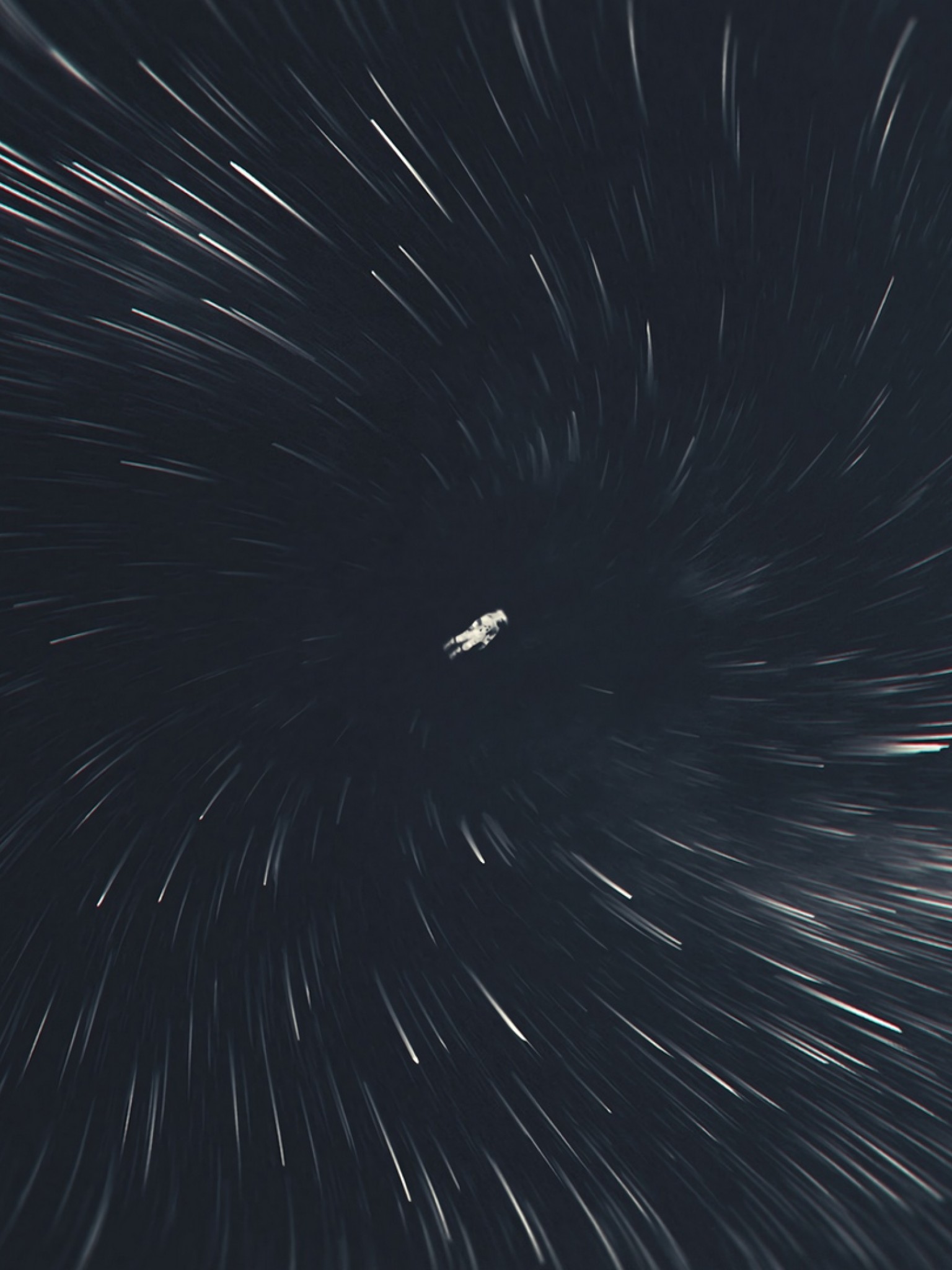 1536x2048 Astronaut rotating at space HD Wallpaper - Retina iPad