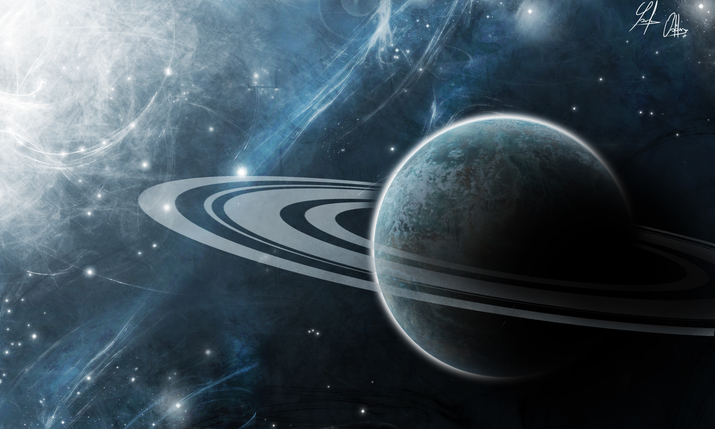 2500x1500 Sci Fi - Planetary Ring Wallpaper