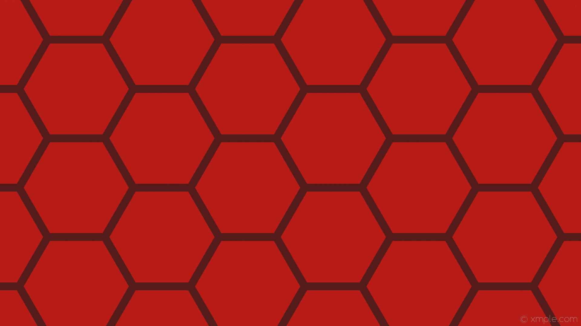 1920x1080 wallpaper honeycomb beehive hexagon red #b71c16 #531b19 diagonal 30Â° 26px  327px