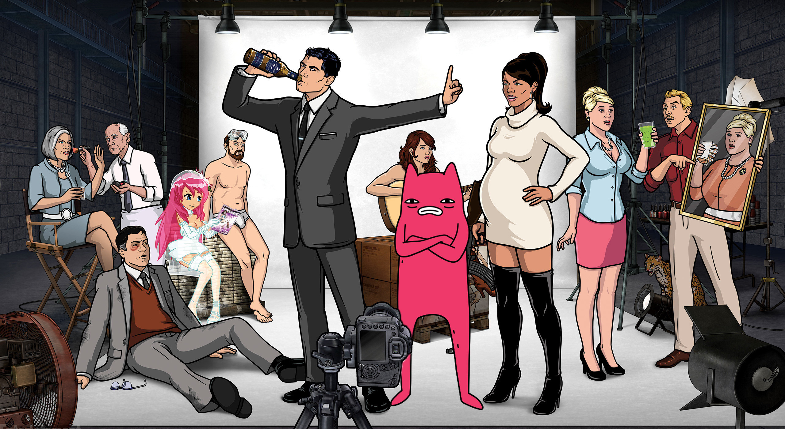 2560x1401 Abel and Archer TV Show Crew