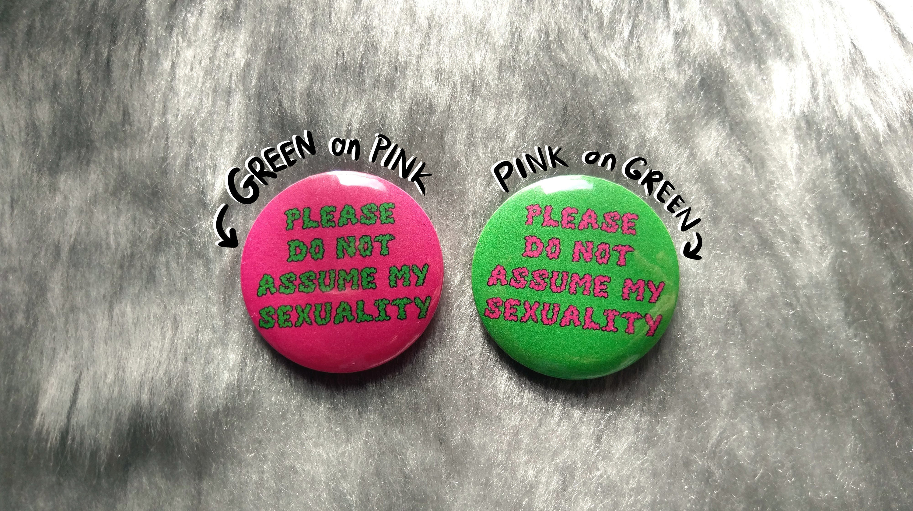 3000x1680 Sexuality pin badge pair, sexual orientation, straight, gay, bisexual,  queer pin