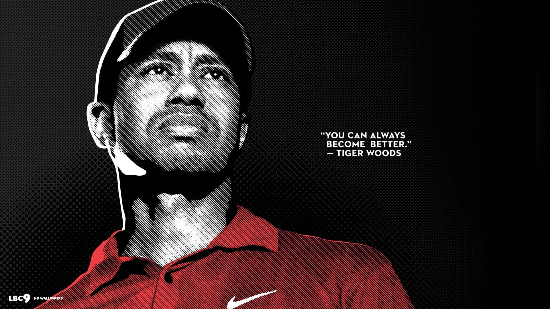 1920x1080 Tiger Woods Golf Quote | Desktop Wallpaper | #quotes