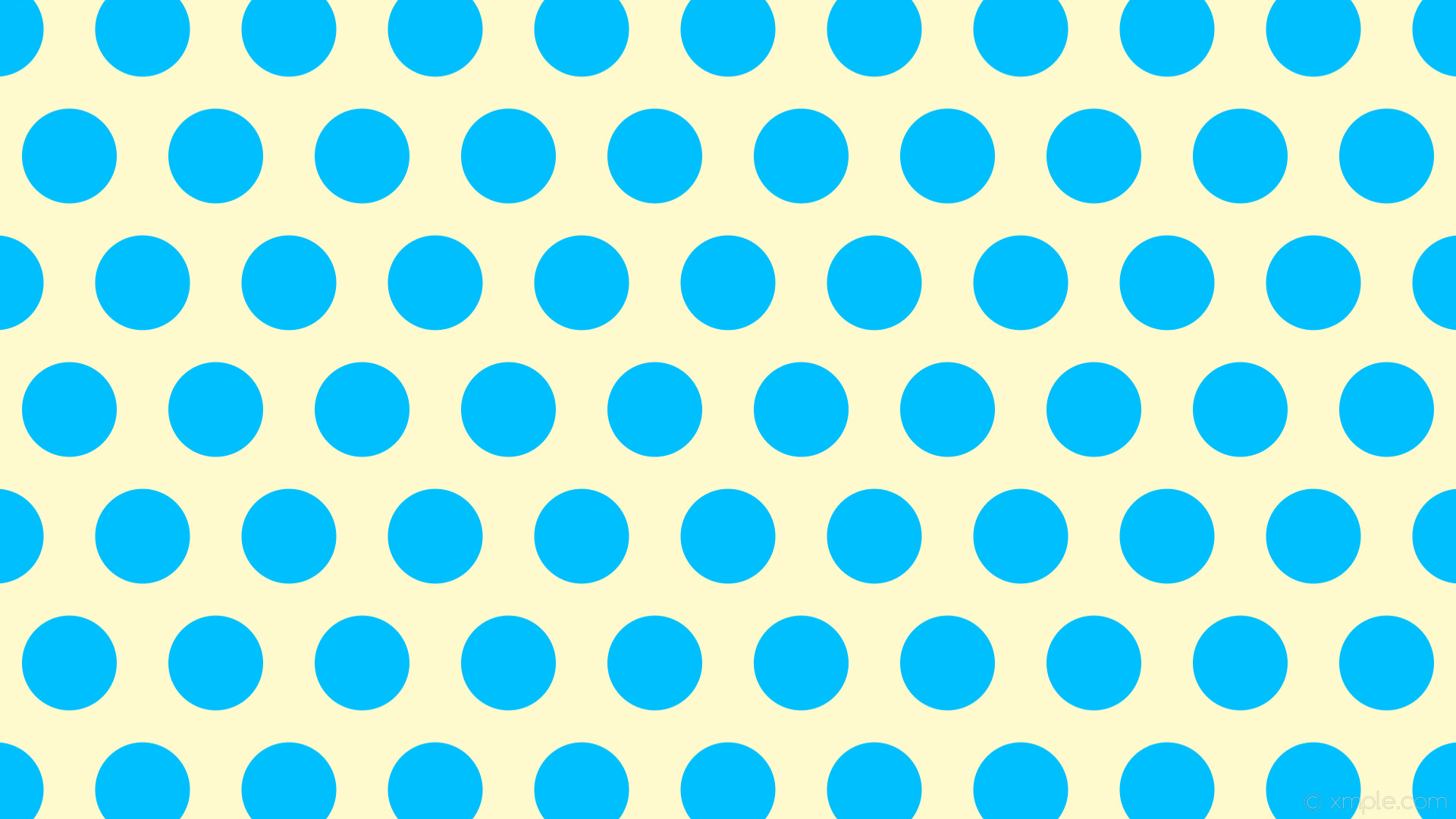 1920x1080 wallpaper hexagon blue dots yellow polka lemon chiffon deep sky blue  #fffacd #00bfff 0