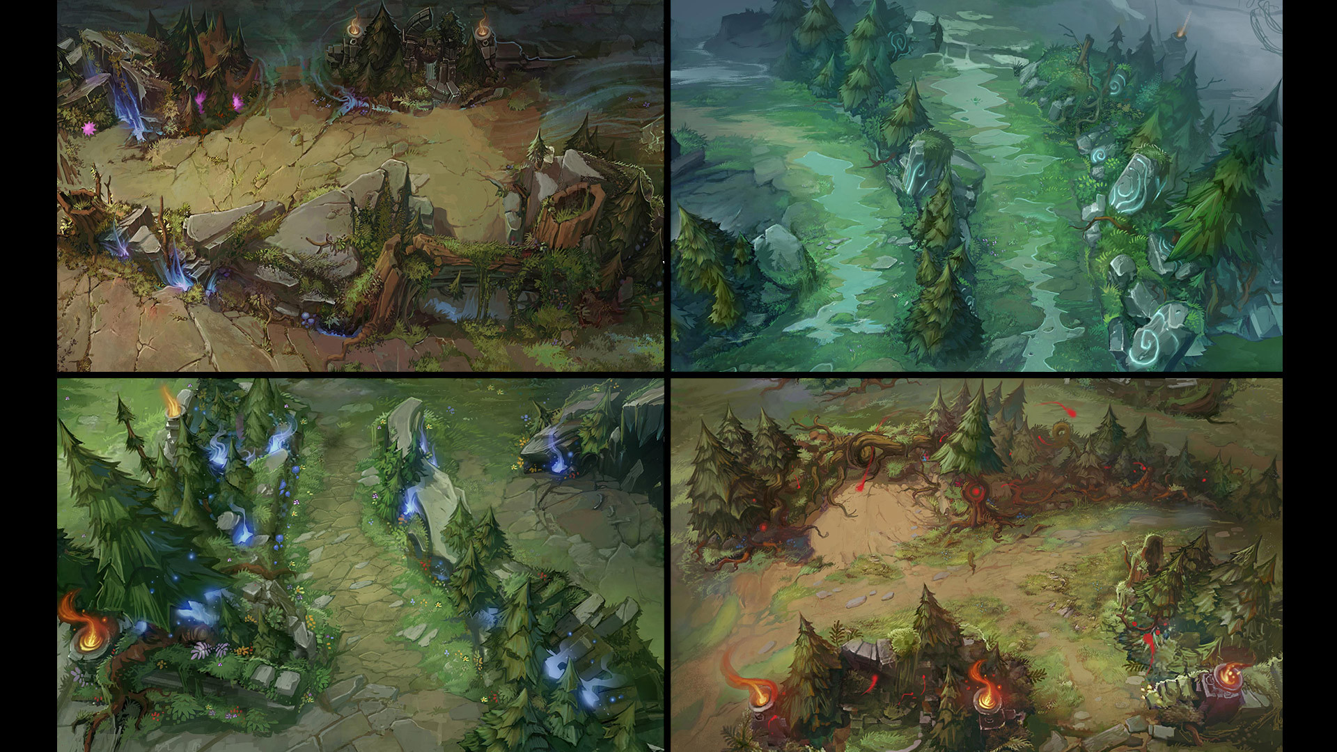 1920x1080 Check out some Summoner's Rift concept art! | League of Legends