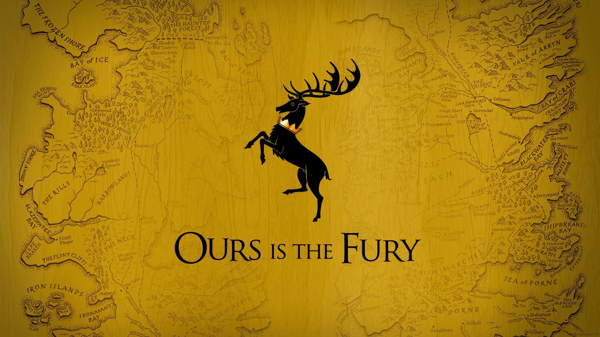 1920x1080 Game Of Thrones, Stags, House Baratheon, Map, Sigils Wallpapers HD /  Desktop and Mobile Backgrounds