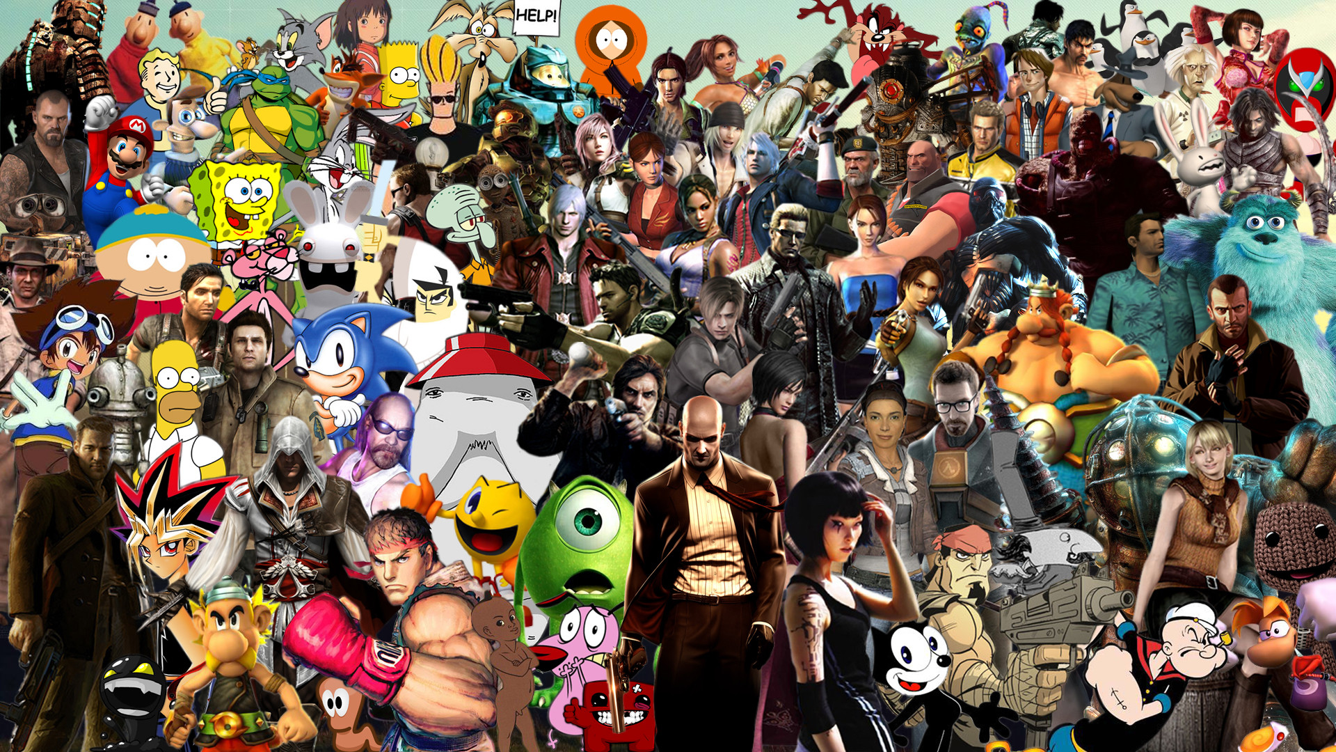 1920x1080 game characters wallpaper Video Game Characters Wallpaper