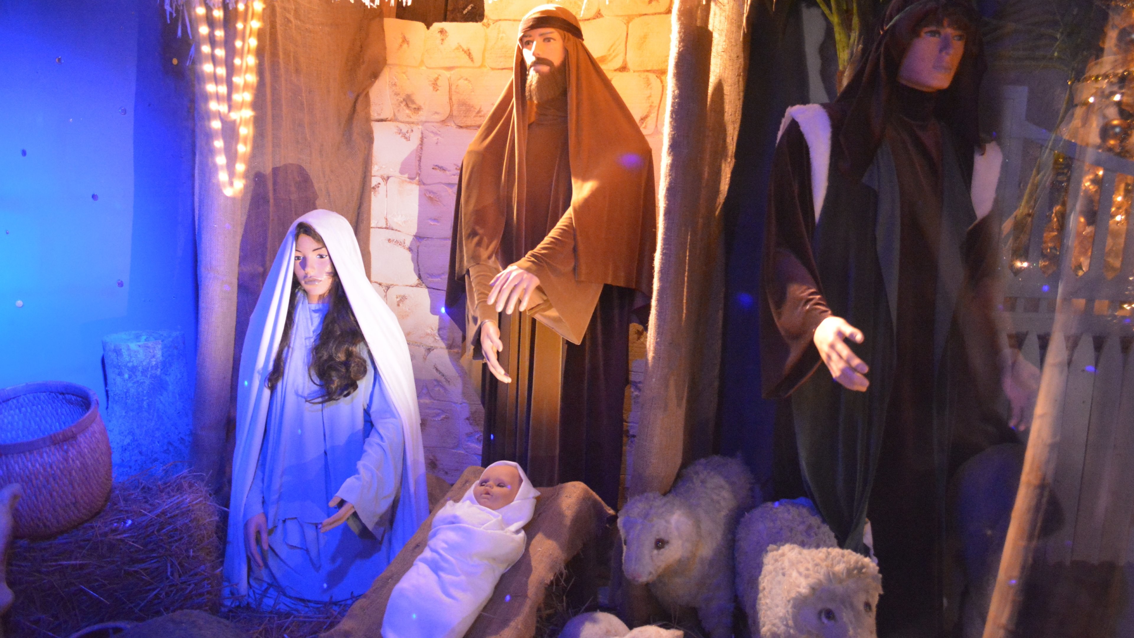 3840x2160 Birth of Jesus scene at every Christmas HD Wallpapers. 4K Wallpapers