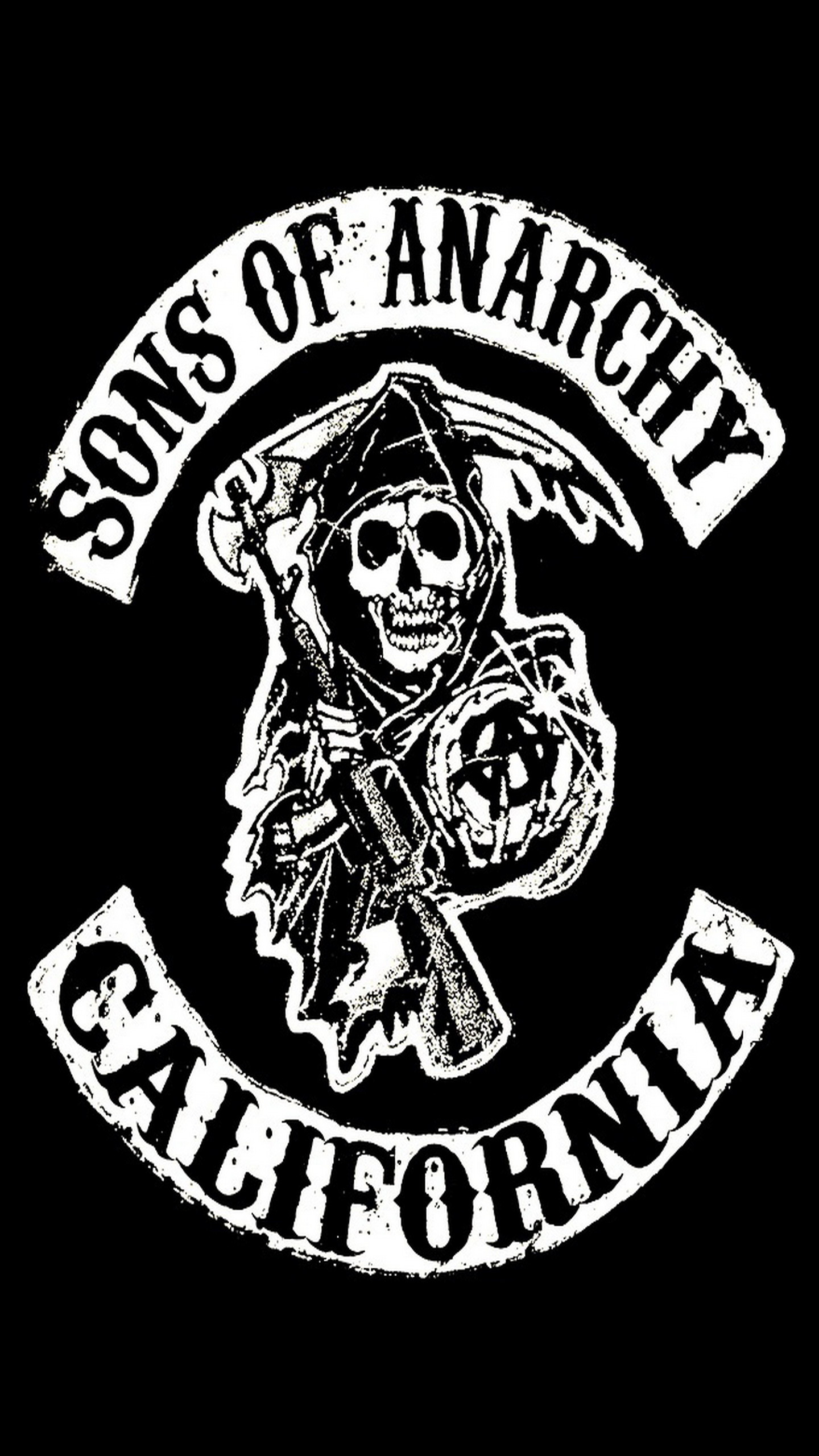 1440x2560 Sons of Anarchy - California Wallpaper