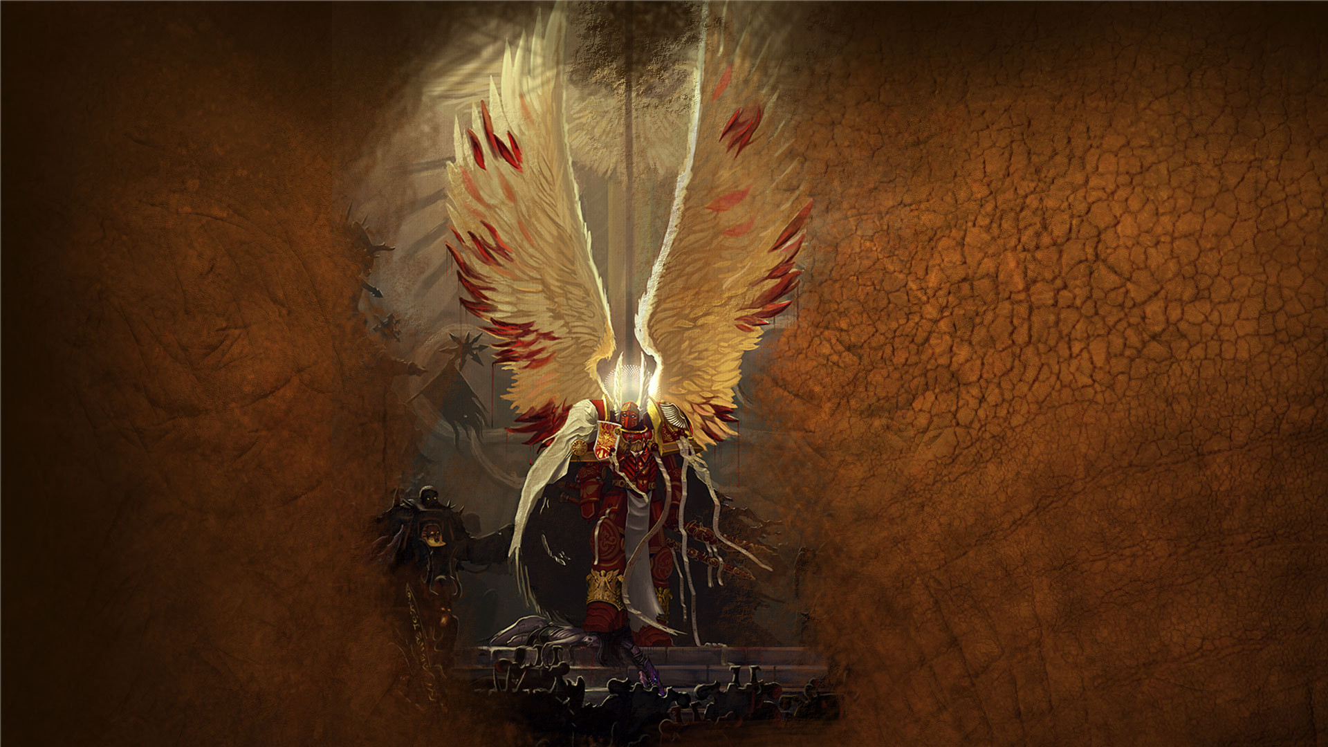 1920x1080 warhammer 40k blood angels sanguinius HD Wallpaper of Games