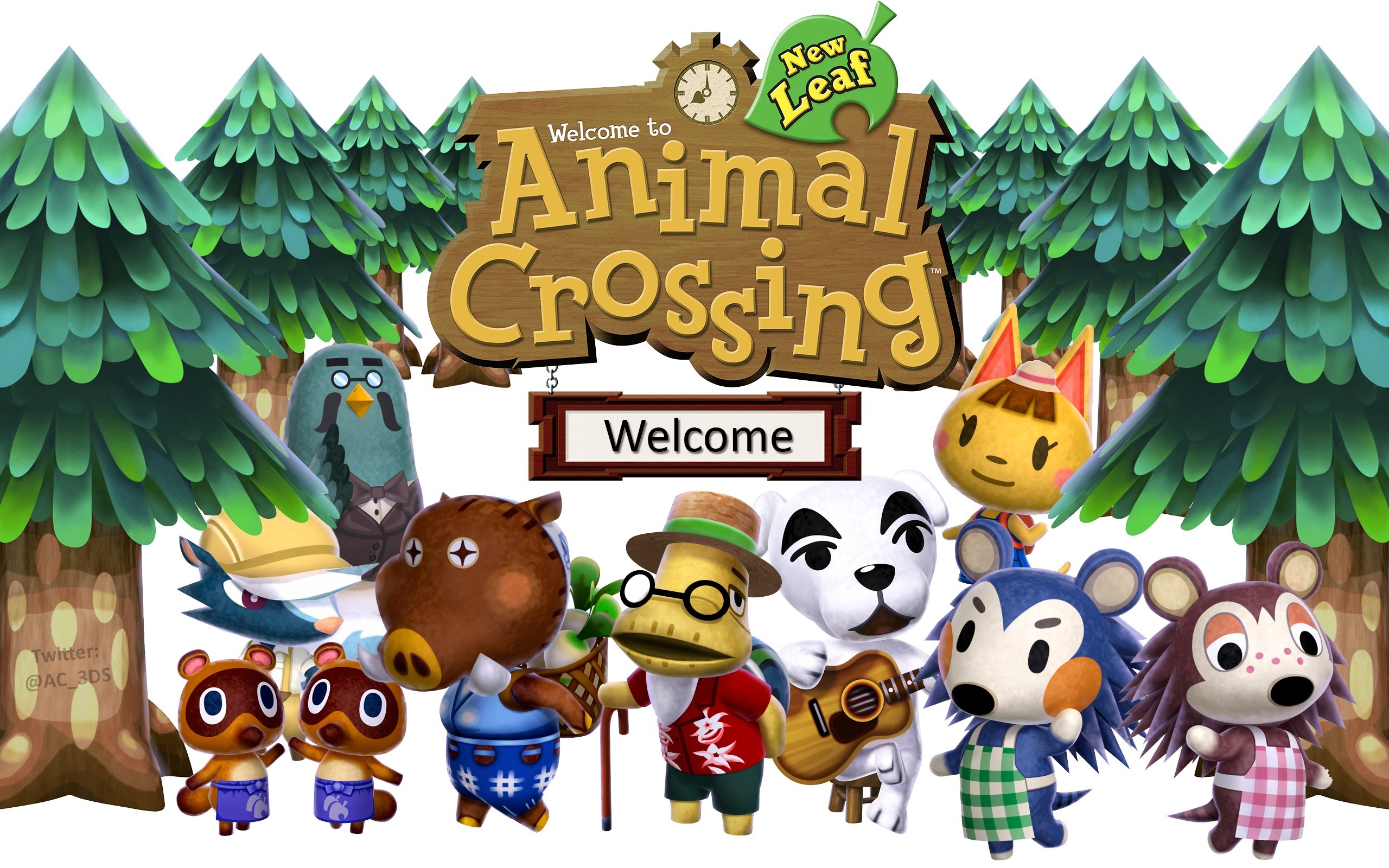 2560x1600 Animal Crossing Nursery