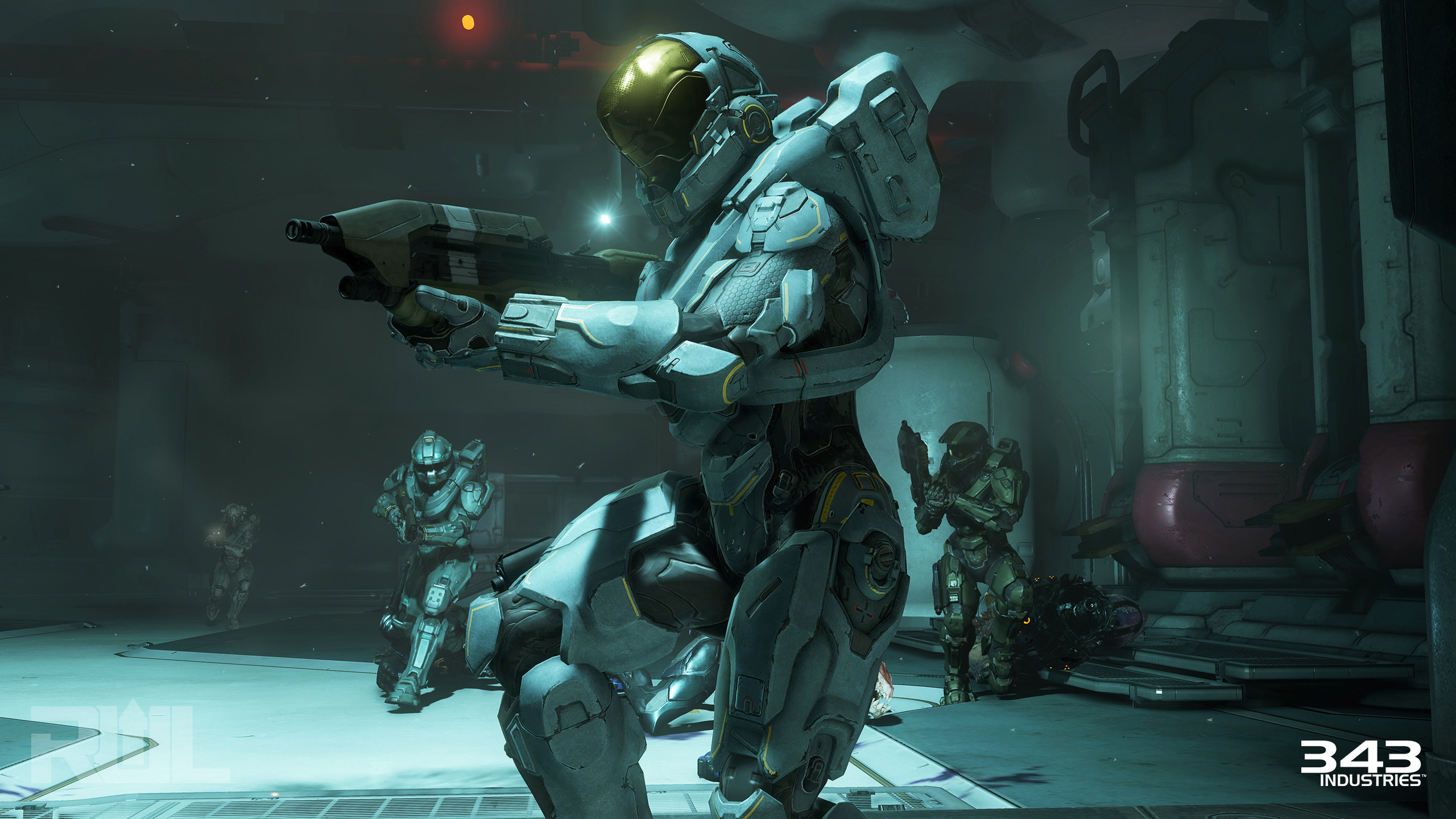 2560x1440 Halo 5 Guardians: Watch The Blue Team Opening Cinematics