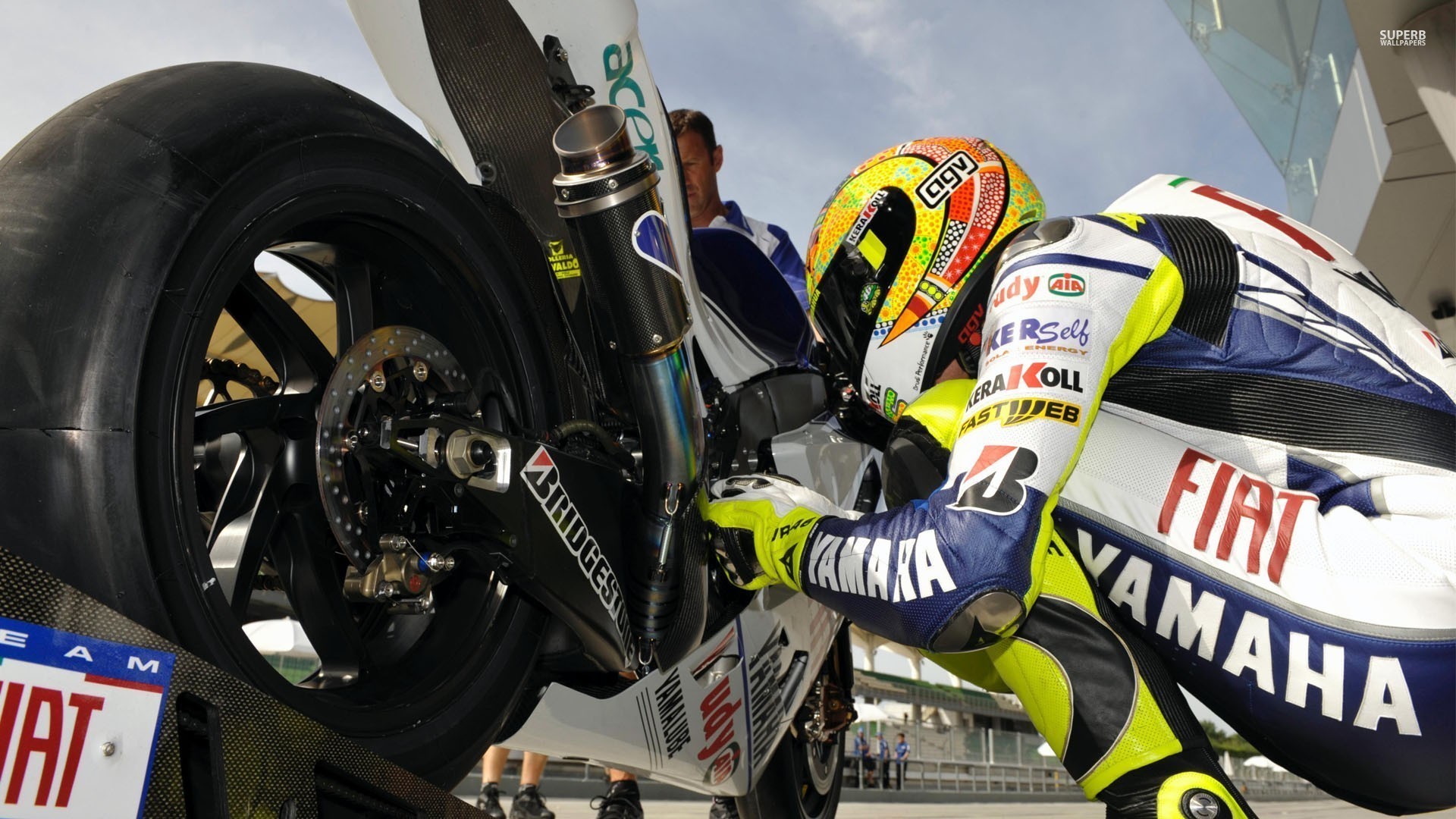 1920x1080 Valentino Rossi Motorcycle wallpapers