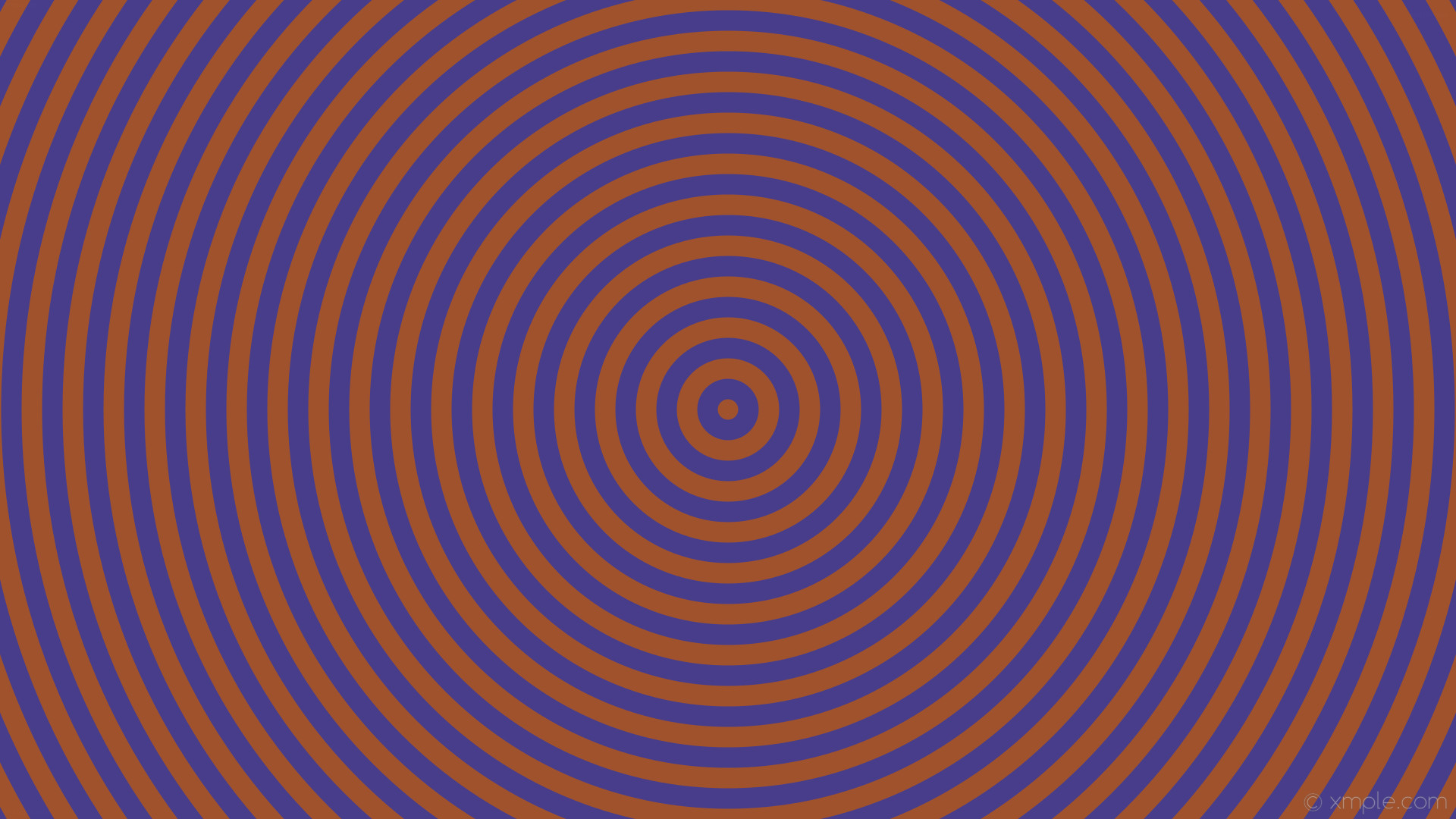 1920x1080 wallpaper concentric rings purple circles brown dark slate blue sienna  #483d8b #a0522d 27px 50
