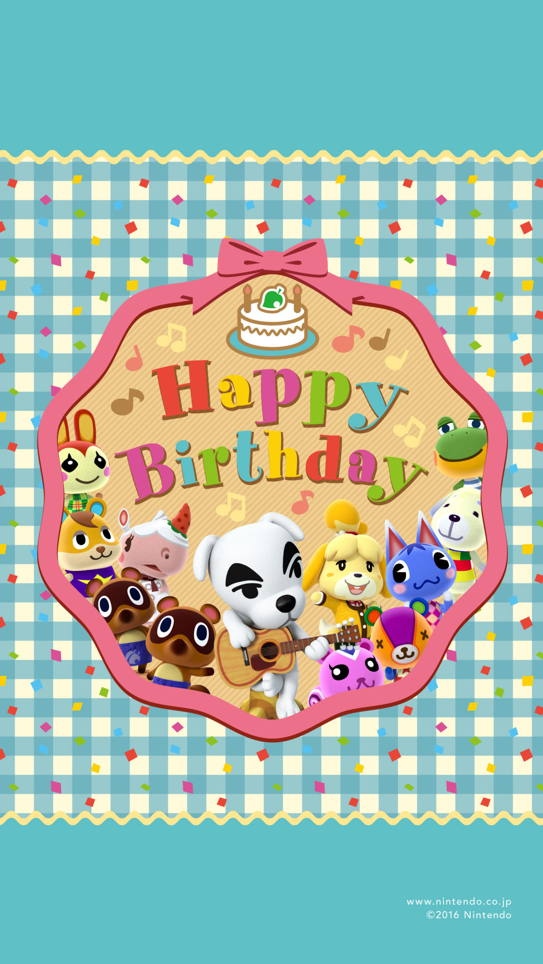 1082x1920 animal crossing ANIMAL CROSSING NEW LEAF animal happybirthday happy birthday  birthday cake cake wallpaper cell phones cell phone blue videogames video  games ...