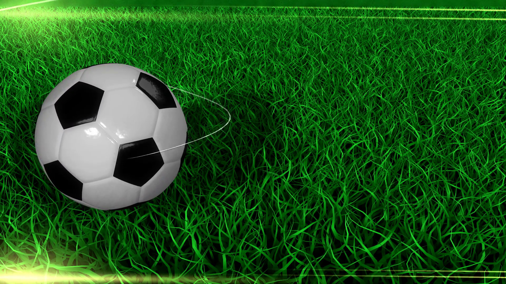 1920x1080 Subscription Library Sports background, soccer, ball, field, grass.