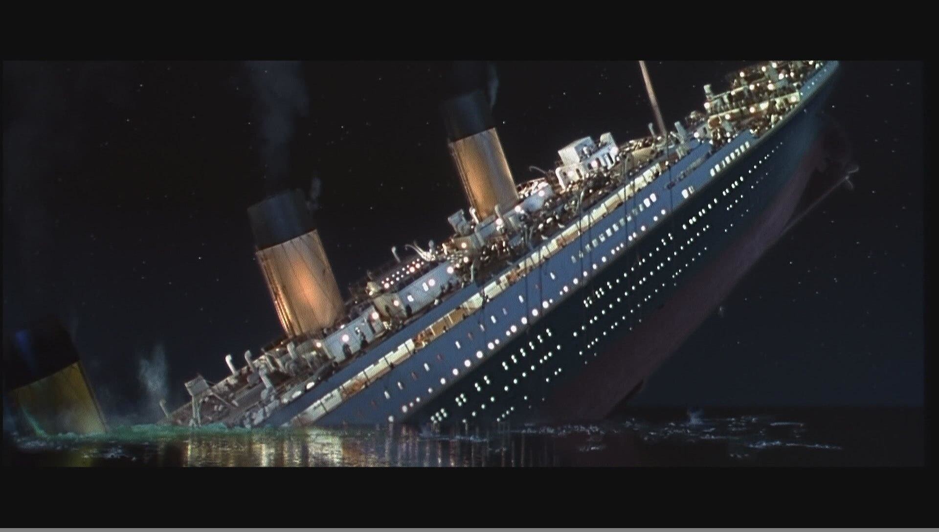 1920x1088 HD Titanic Sinking Wallpaper