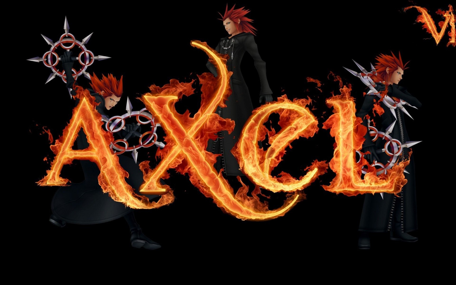 1920x1200 Kingdom Hearts Axel ...